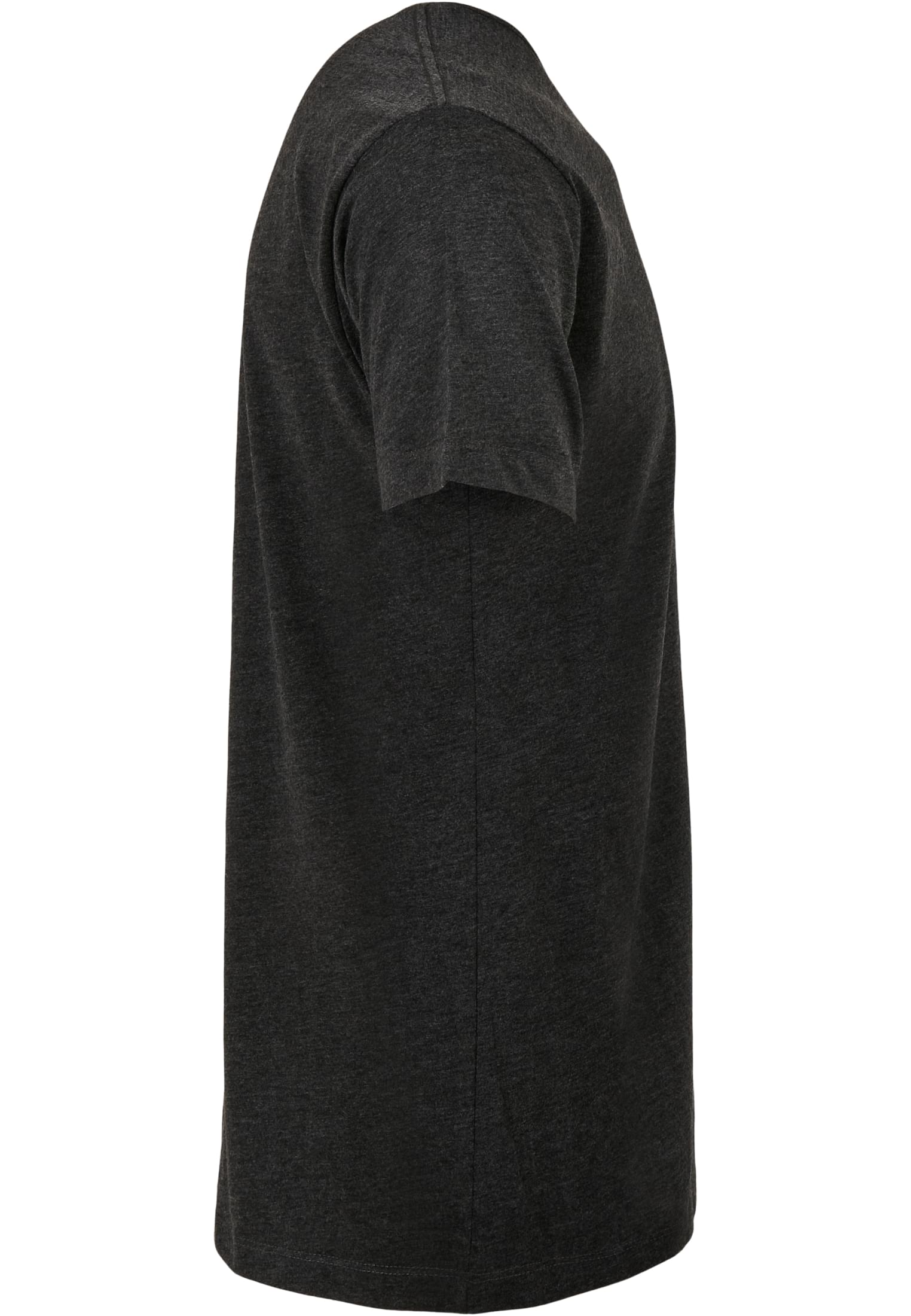 Light T-Shirt Round Neck charcoal | charcoal