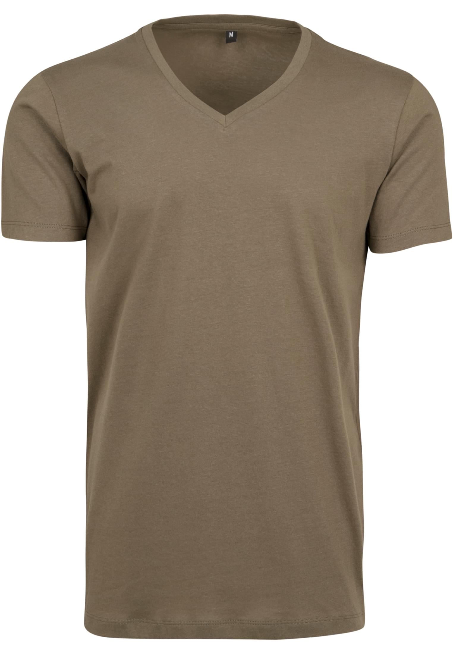 Light T-Shirt V-Neck olive | olive