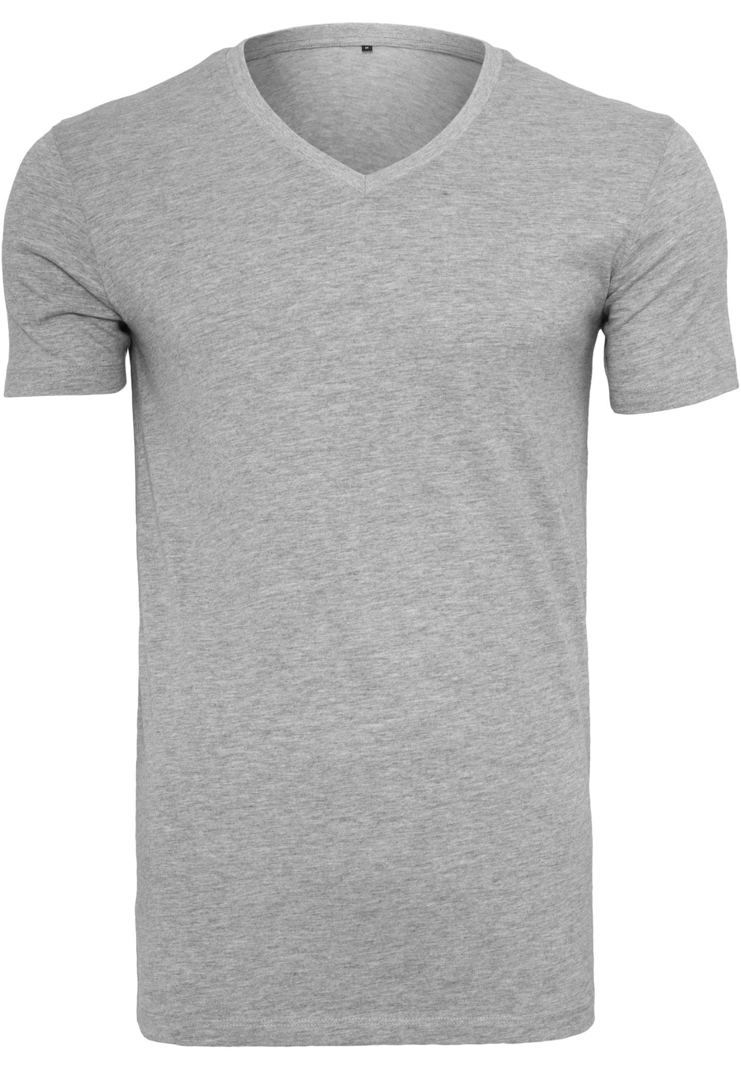 Light T-Shirt V-Neck heather grey | heather grey