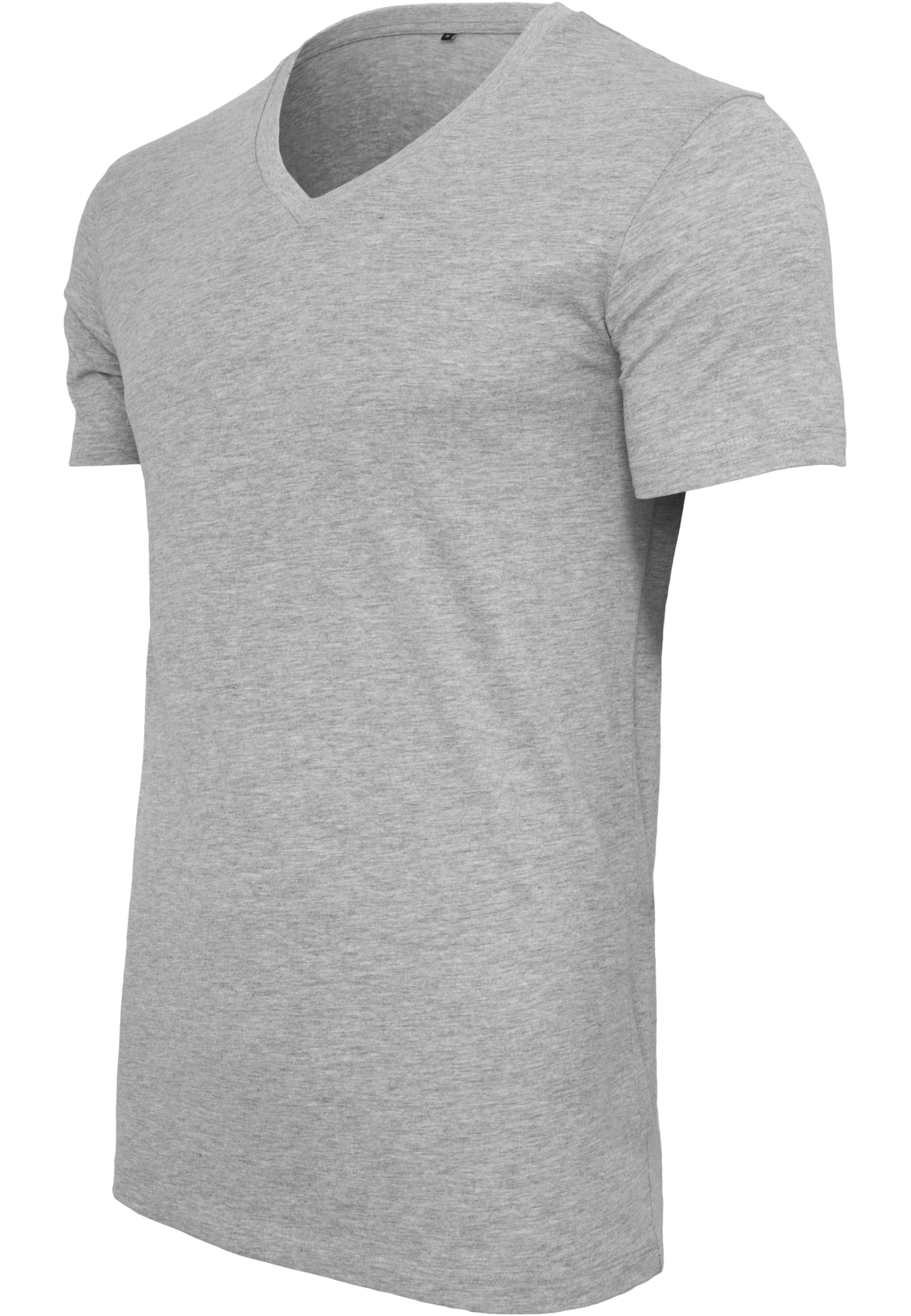 Light T-Shirt V-Neck heather grey | heather grey