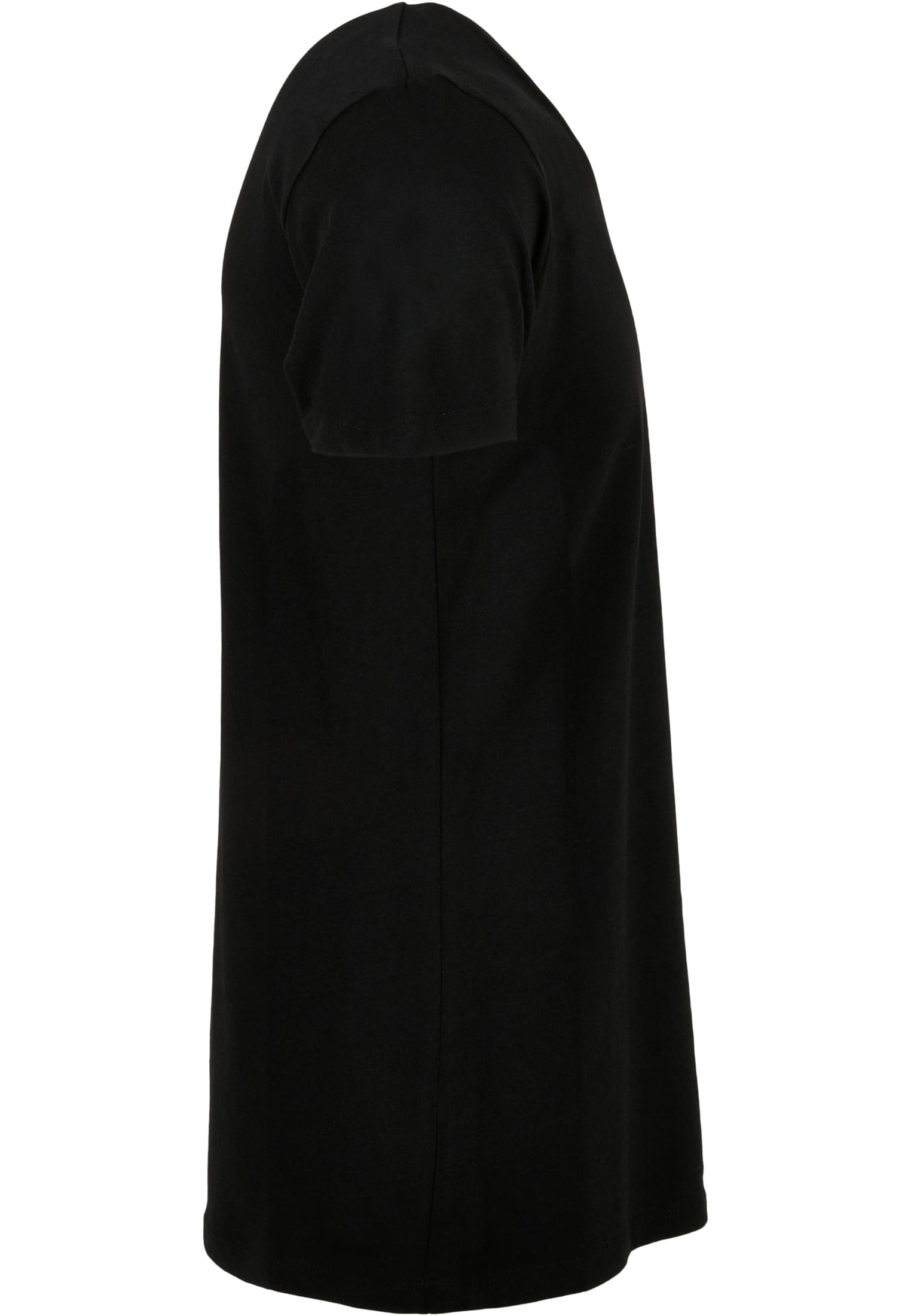 Light T-Shirt V-Neck black | black