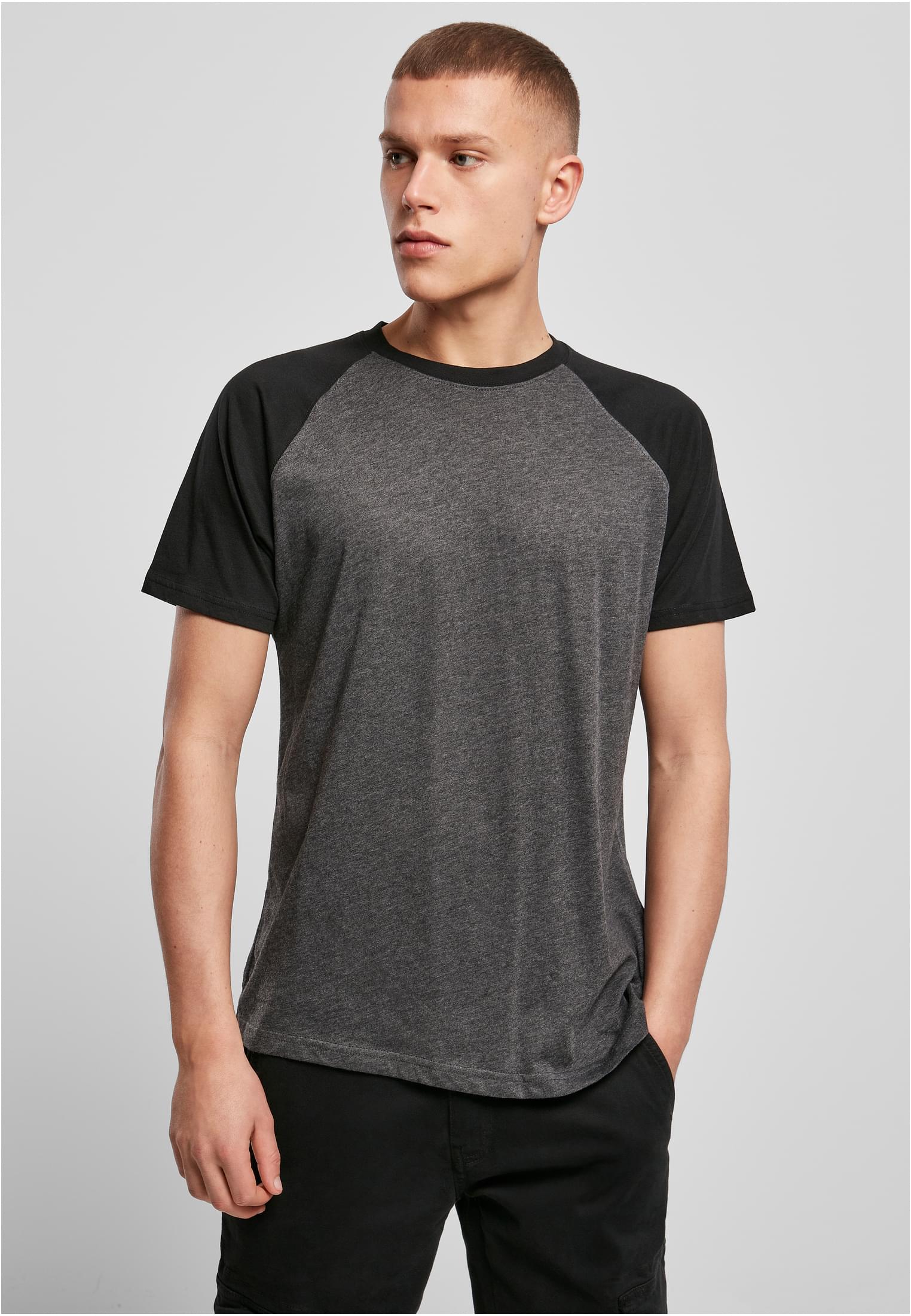 Raglan Contrast Tee 3-Pack cha/blk | cha/blk