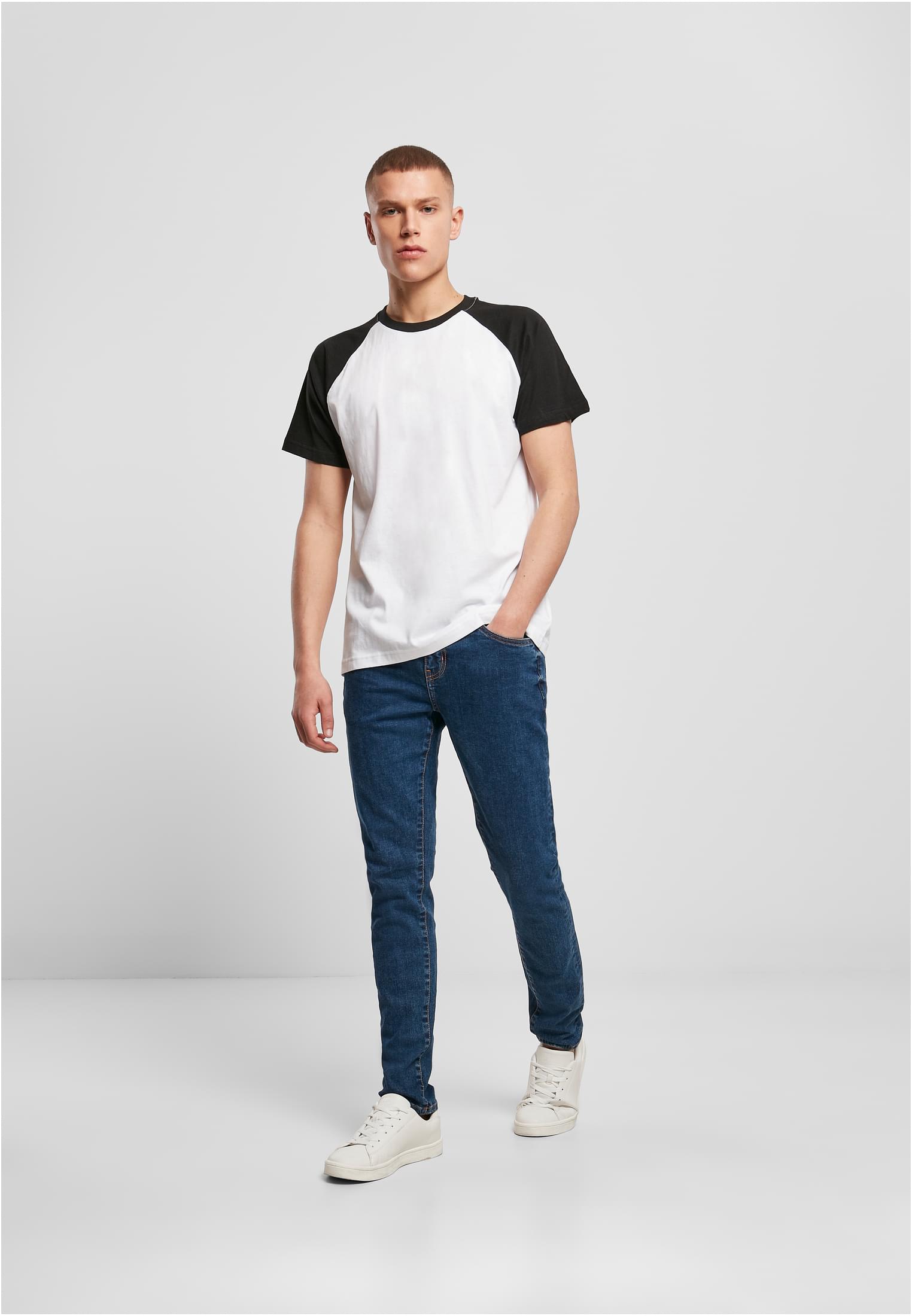 Raglan Contrast Tee 3-Pack wht/blk | wht/blk
