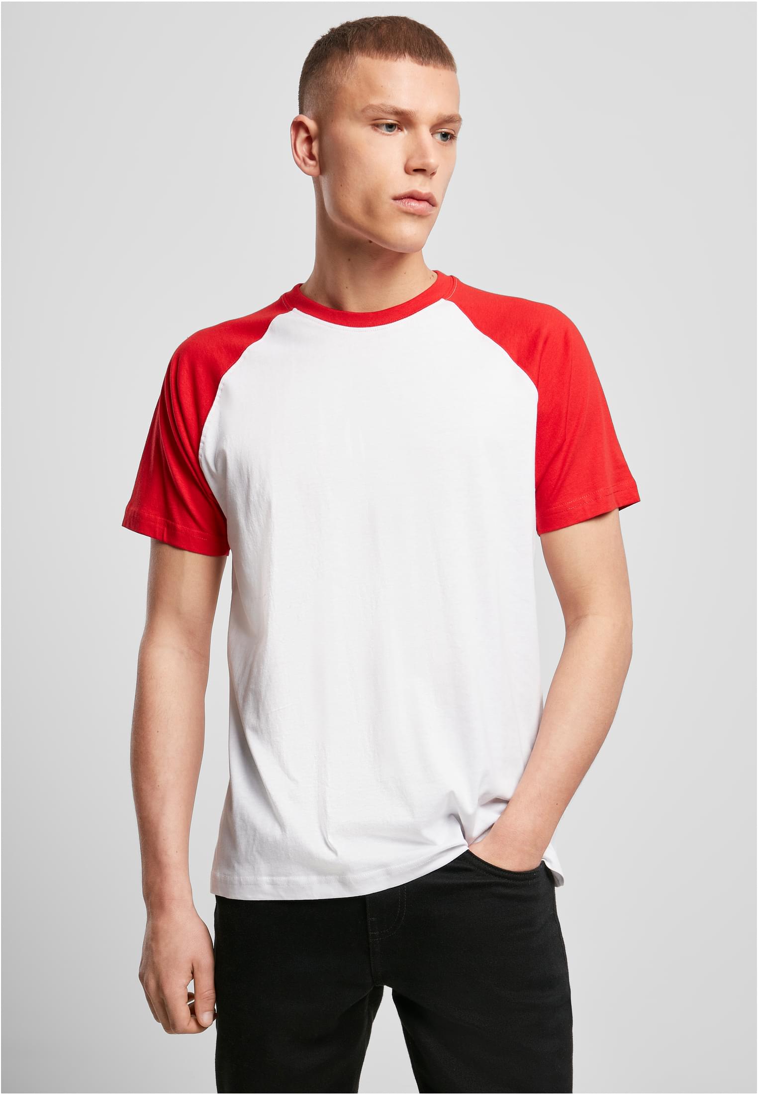 Raglan Contrast Tee 3-Pack wht/blk/wht/red/cha/blk | wht/blk/wht/red/cha/blk