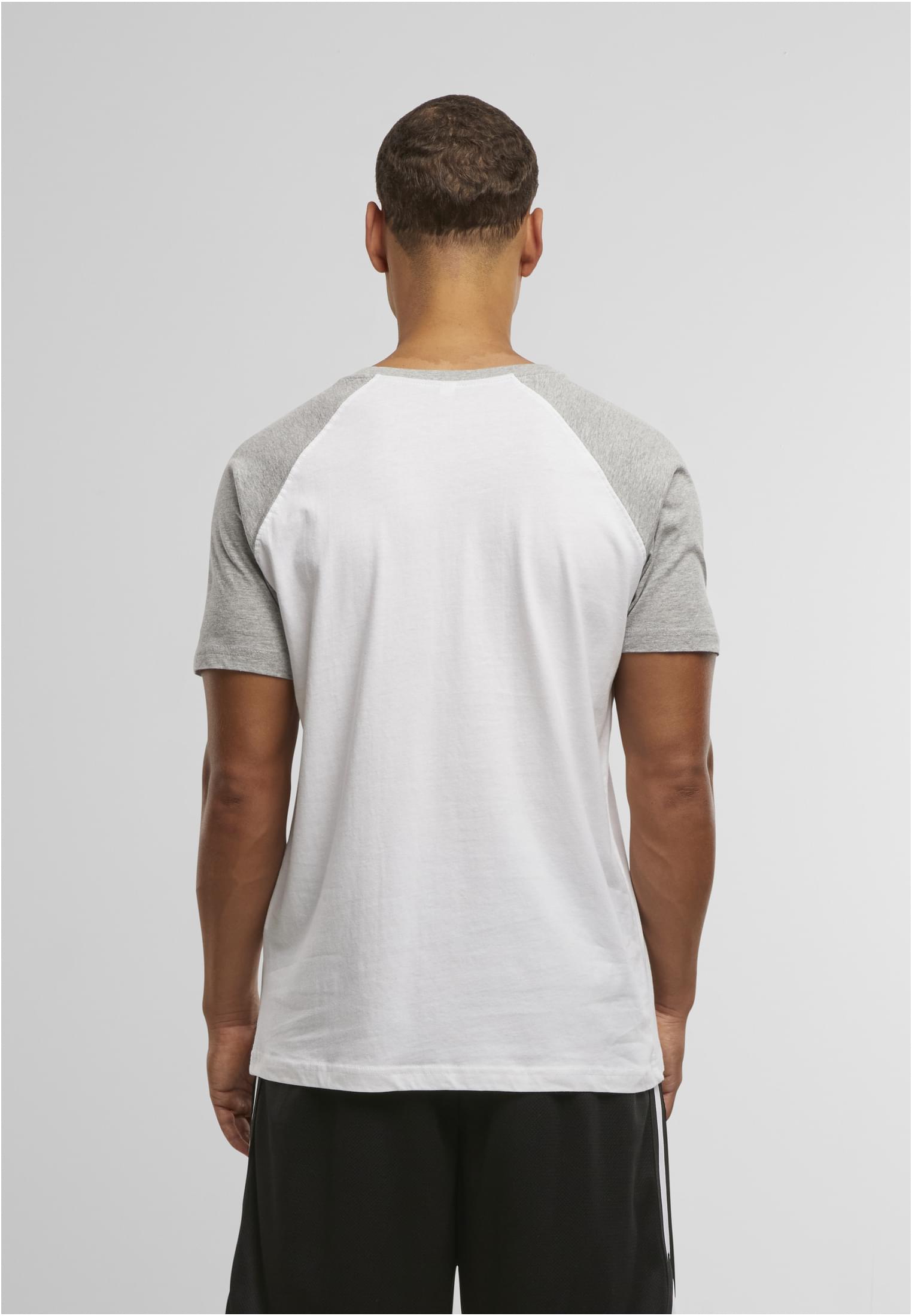 Raglan Contrast Tee white/h.grey | white/h.grey