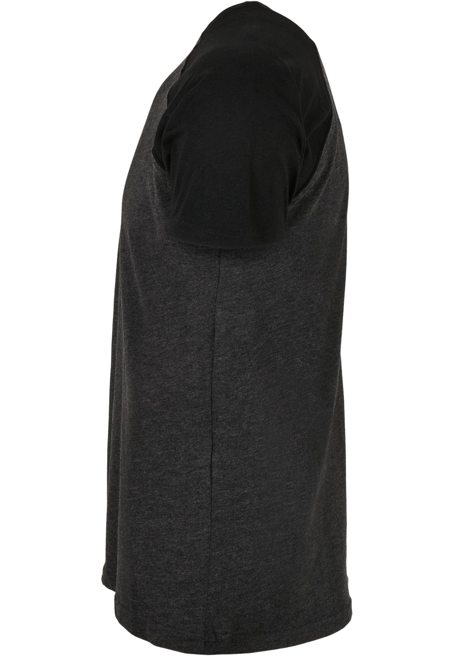 Raglan Contrast Tee cha/blk | cha/blk