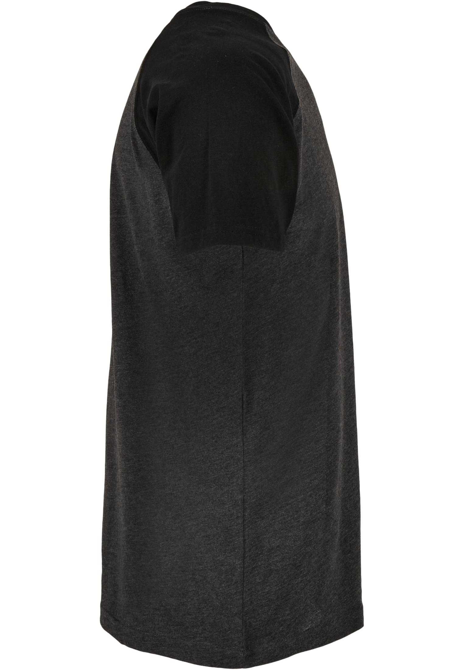 Raglan Contrast Tee cha/blk | cha/blk