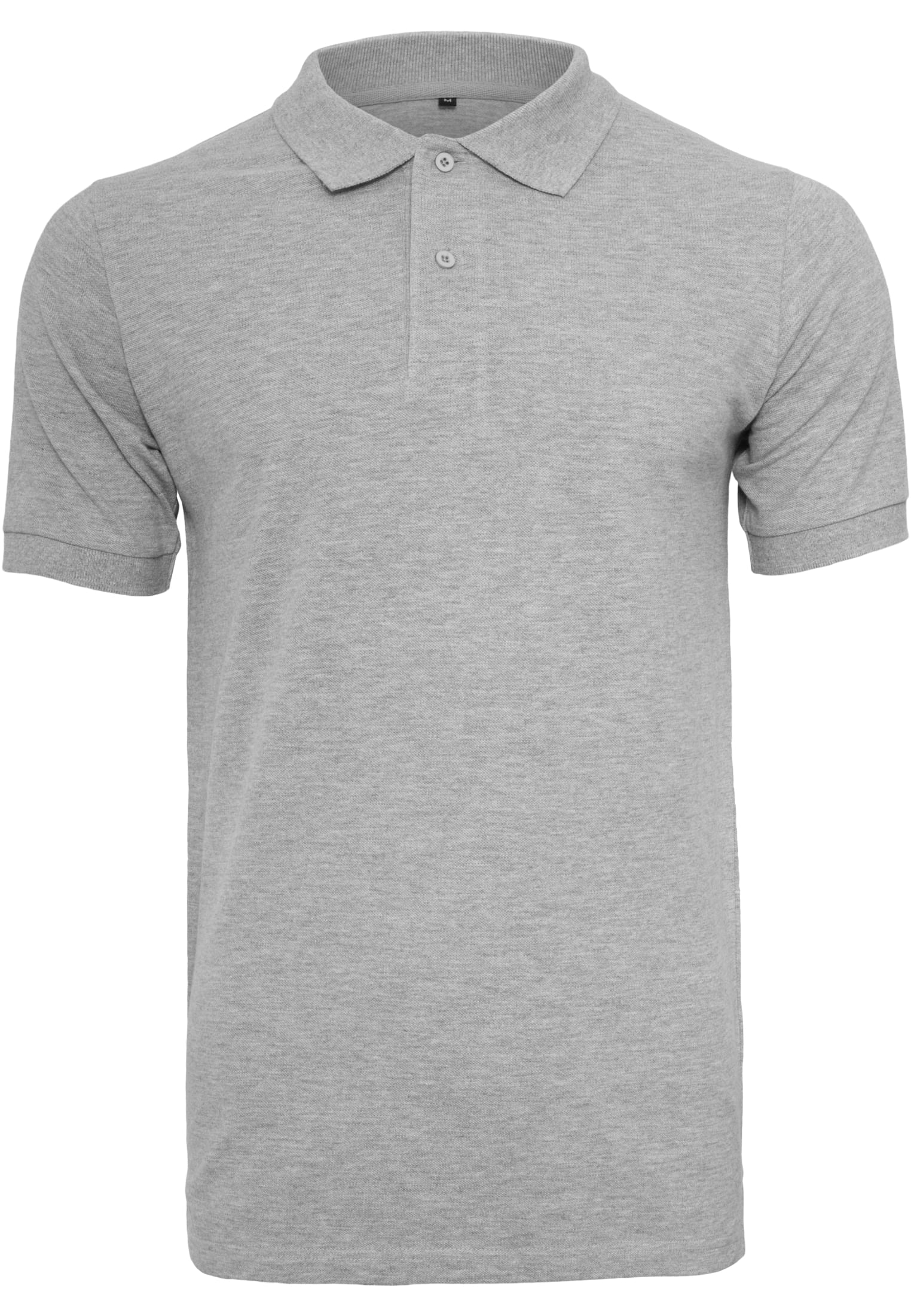 Polo Piqué Shirt heather grey | heather grey