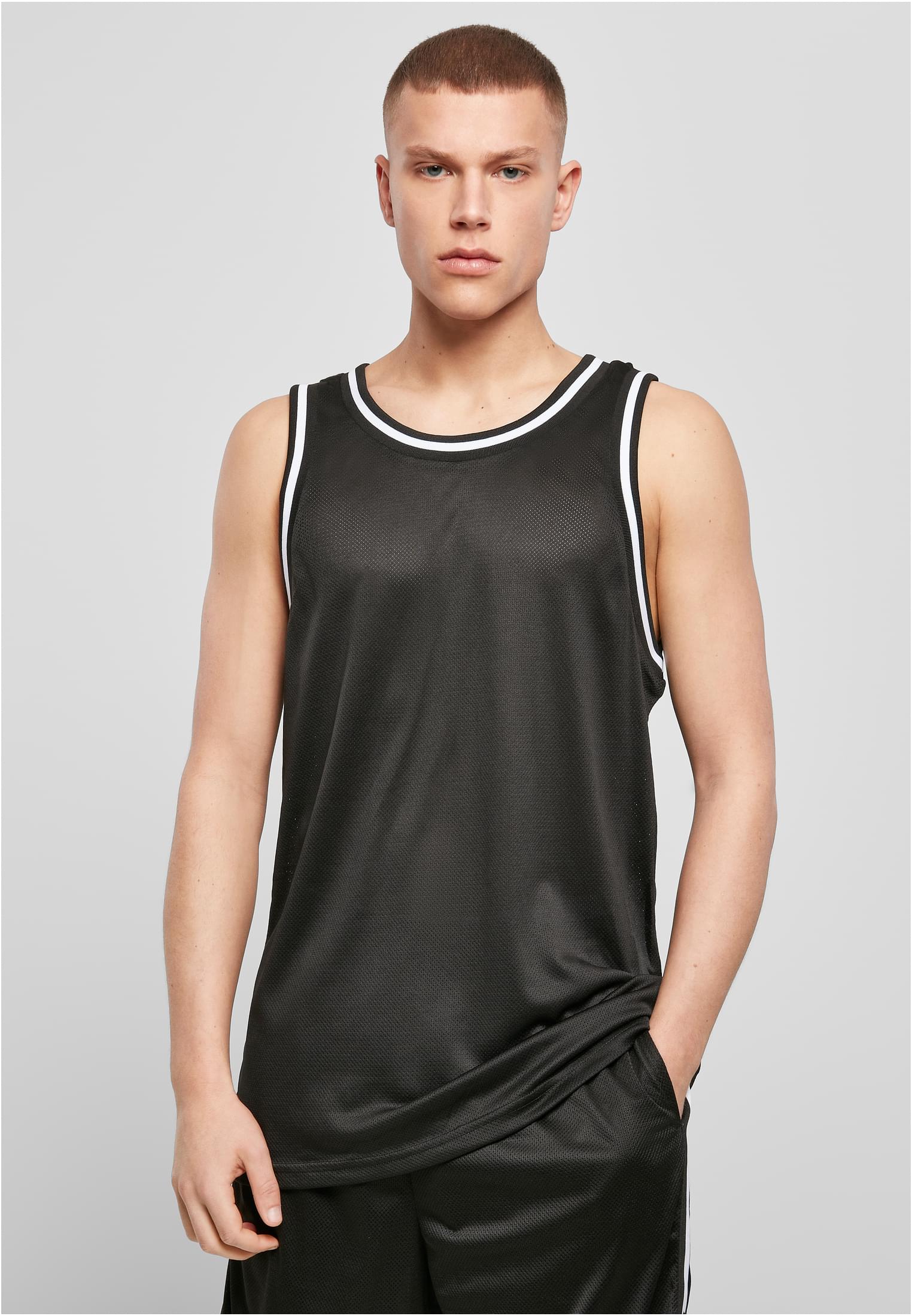 Mesh Tanktop blk/wht | blk/wht