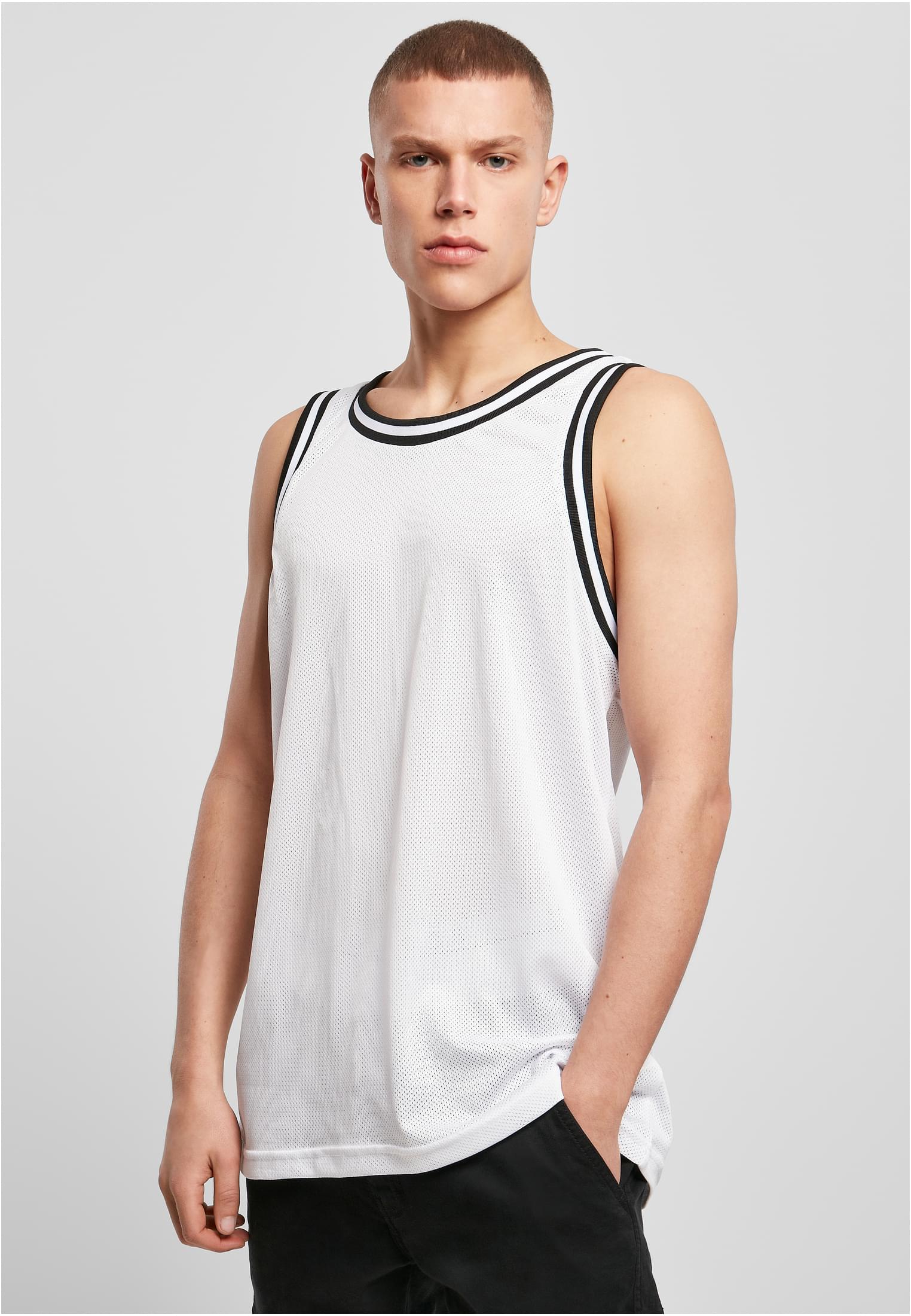 Mesh Tanktop wht/blk | wht/blk
