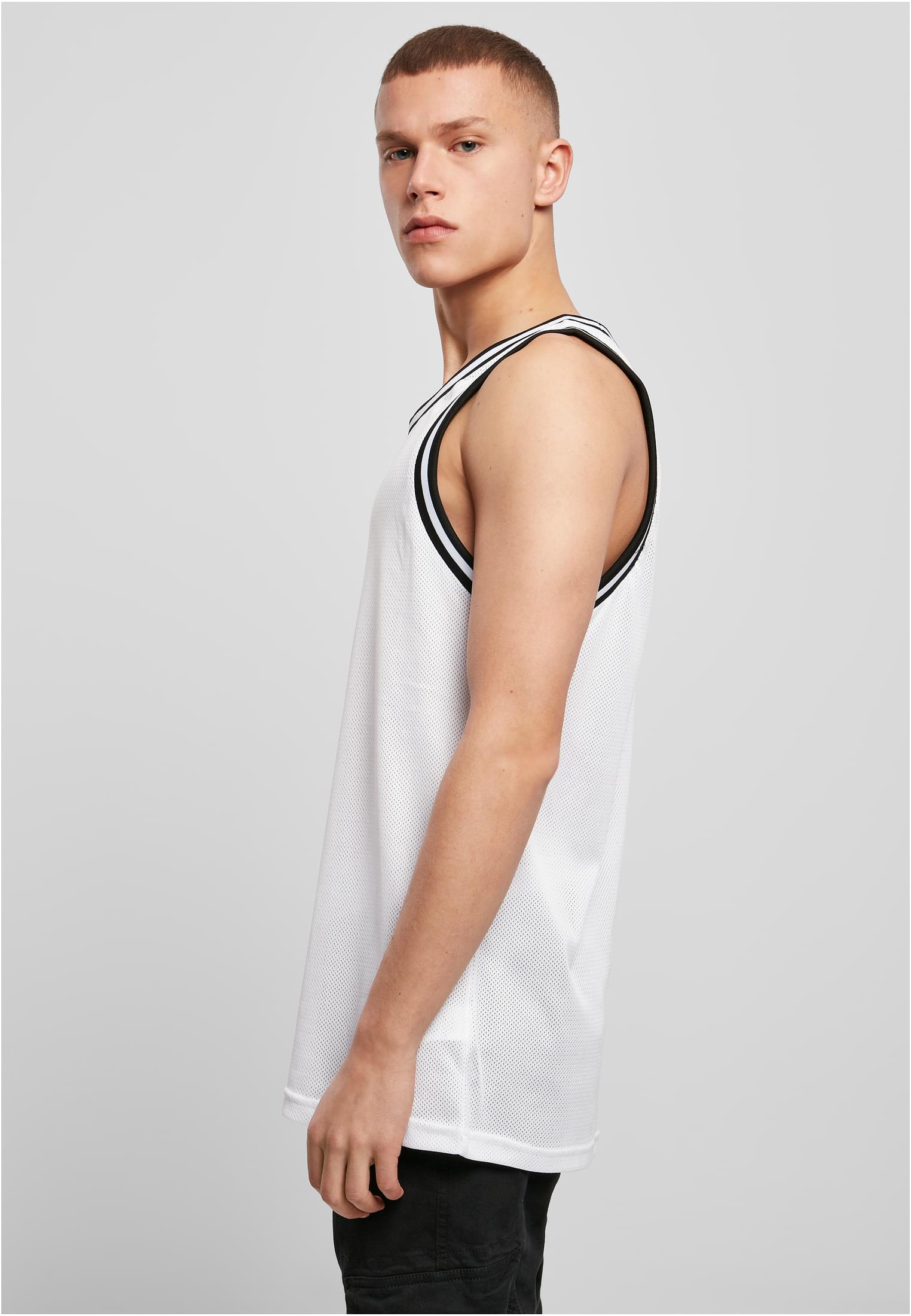 Mesh Tanktop wht/blk | wht/blk