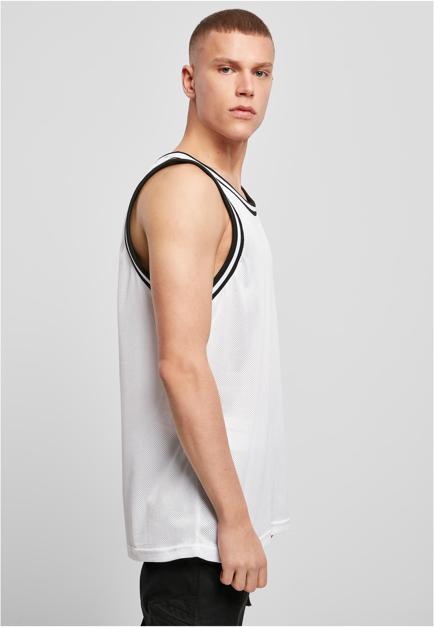 Mesh Tanktop wht/blk | wht/blk