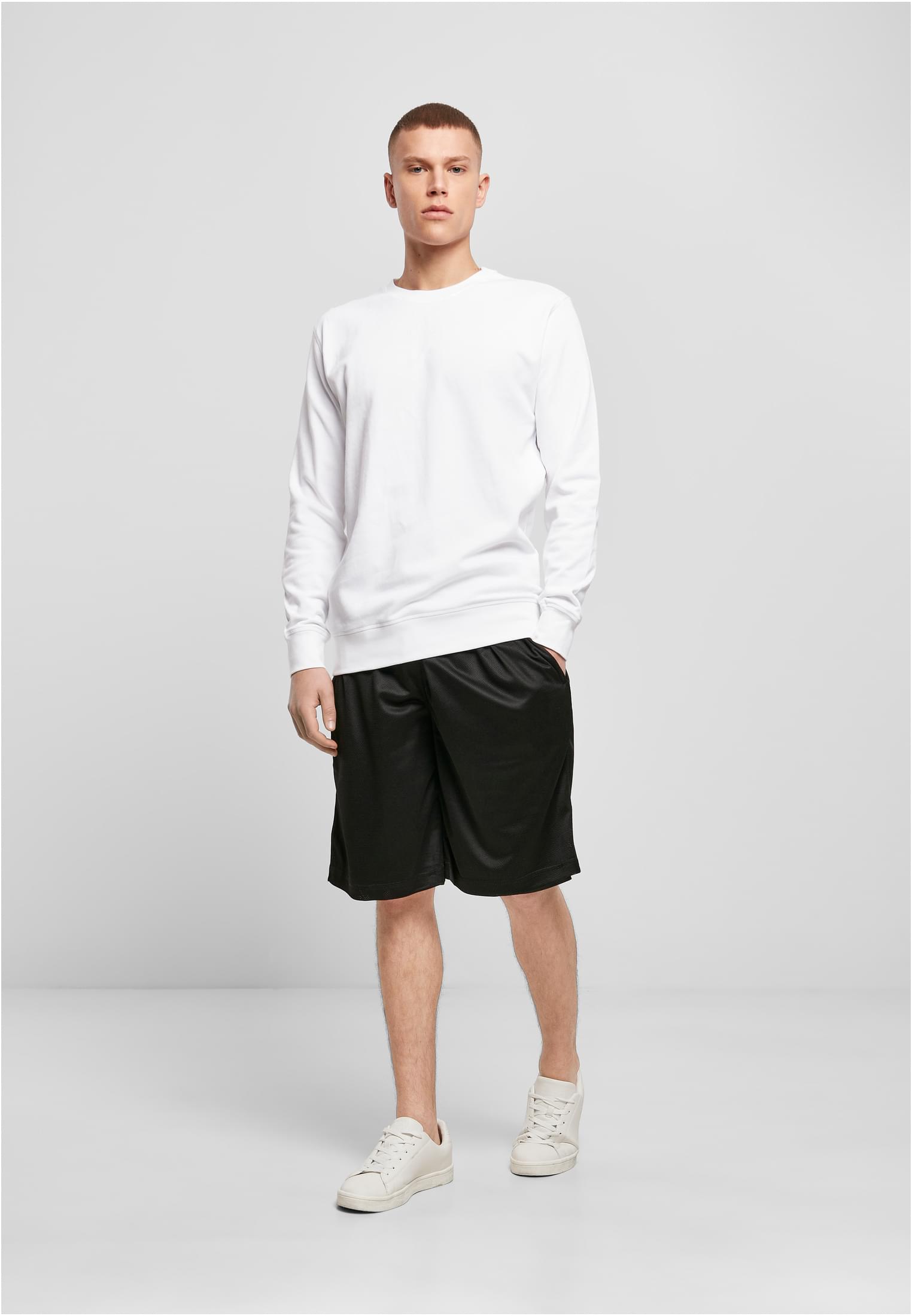 Light Crew Sweatshirt white | white