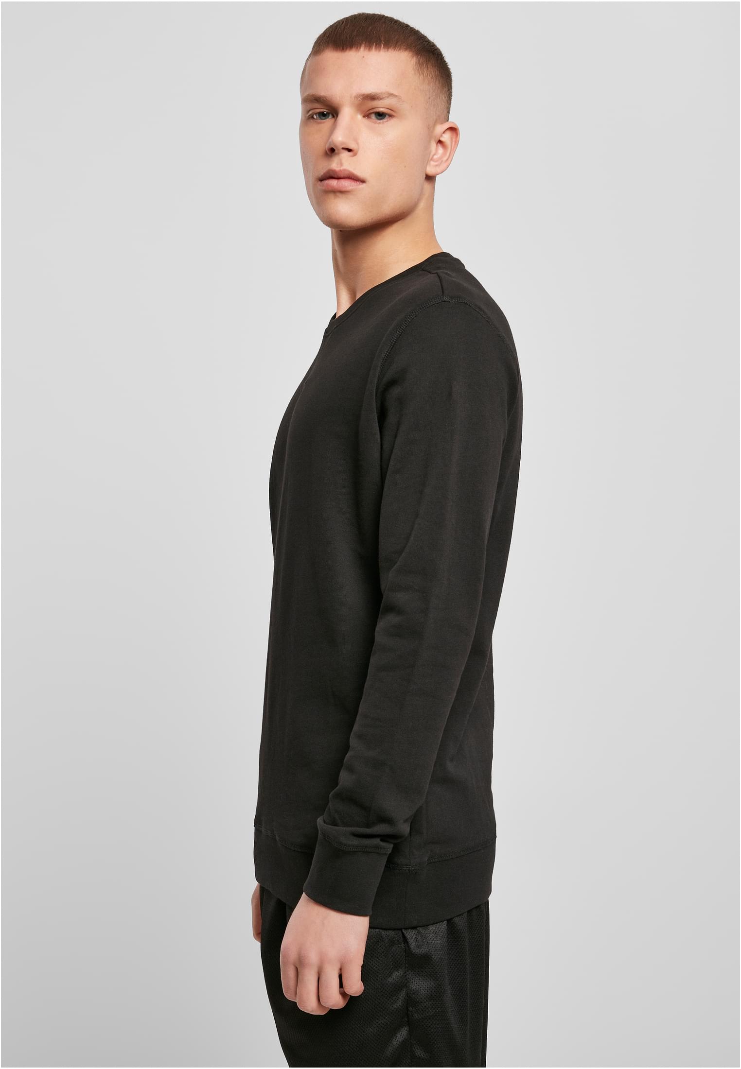 Light Crew Sweatshirt black | black