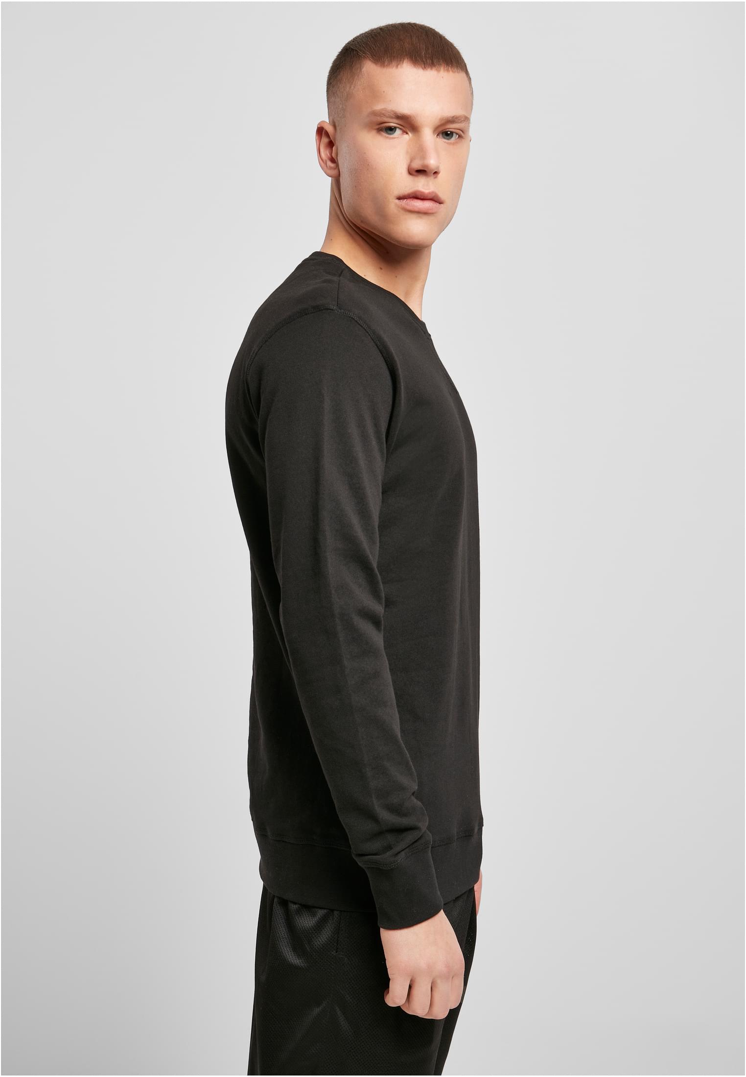 Light Crew Sweatshirt black | black