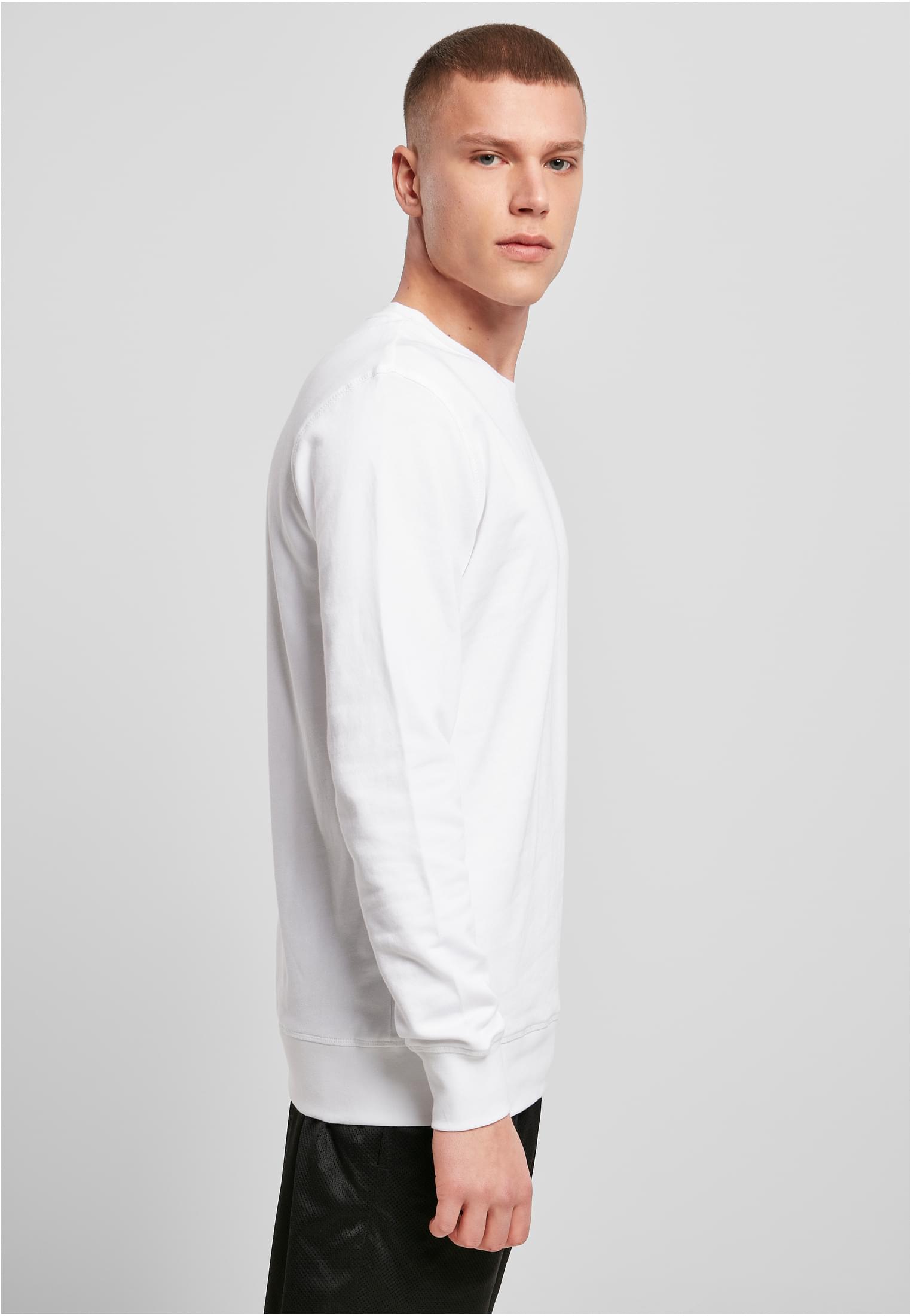 Light Crew Sweatshirt white | white