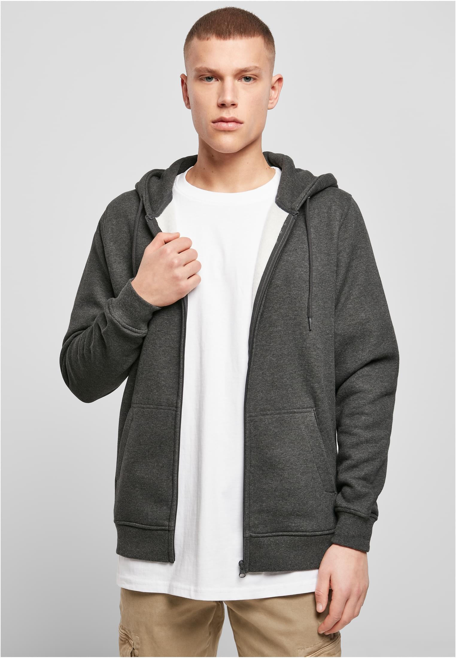 Heavy Zip Hoody charcoal | charcoal