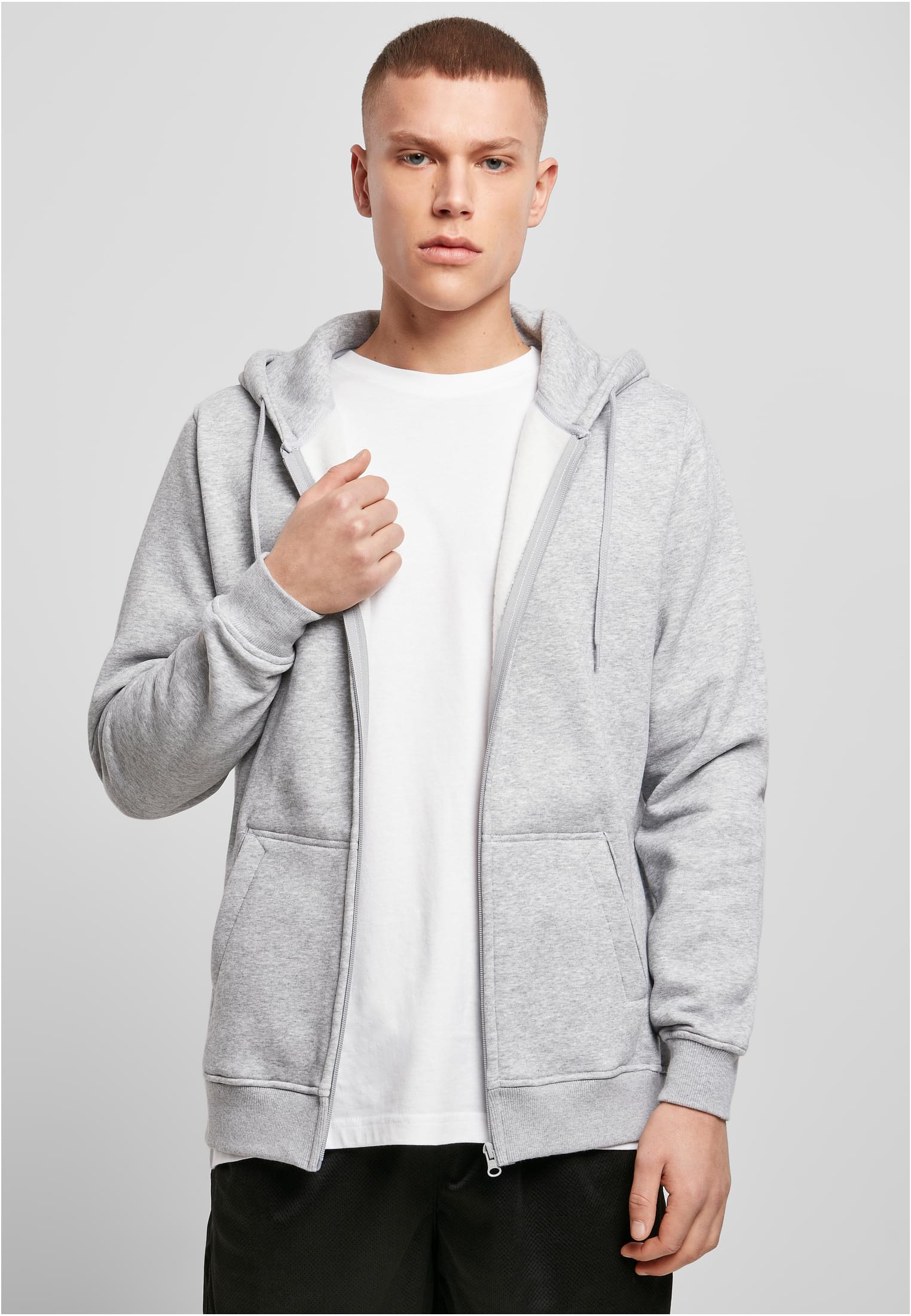 Heavy Zip Hoody heather grey | heather grey