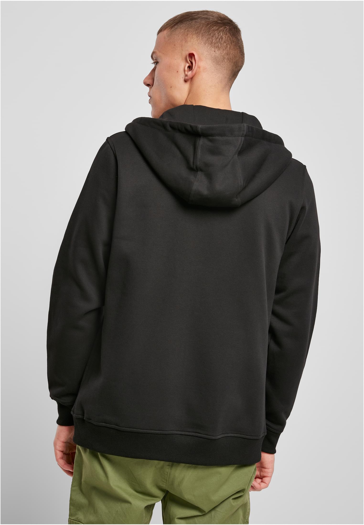 Heavy Zip Hoody black | black