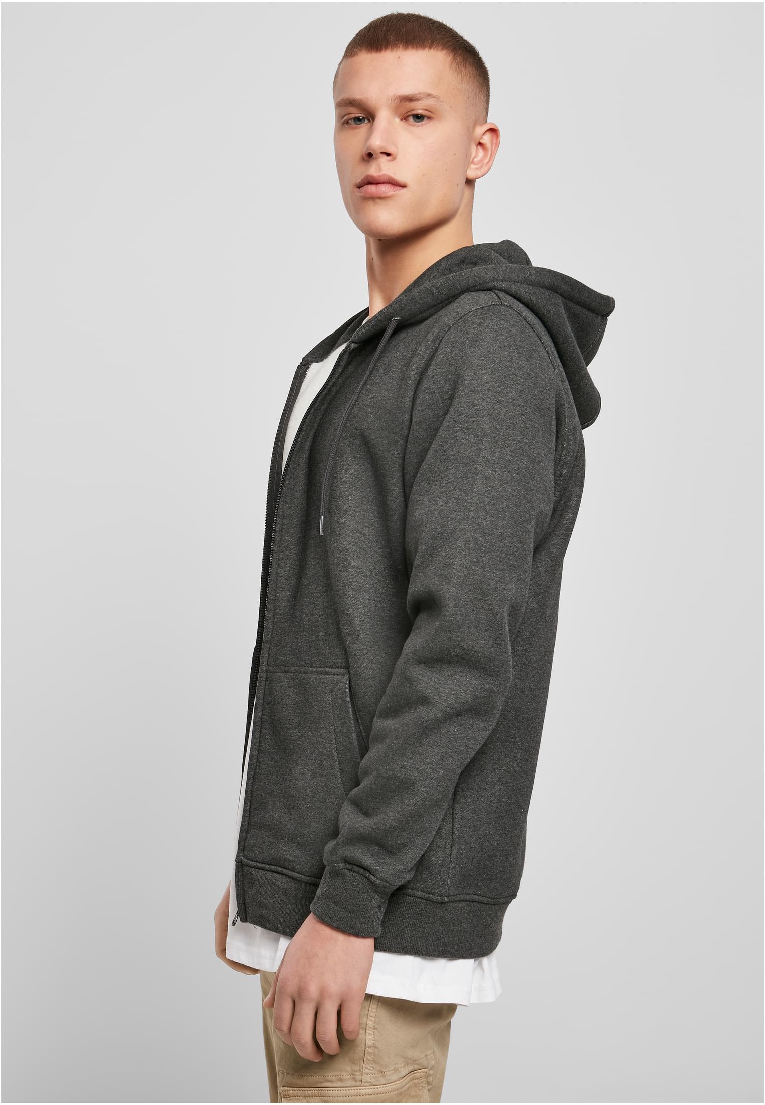 Heavy Zip Hoody charcoal | charcoal