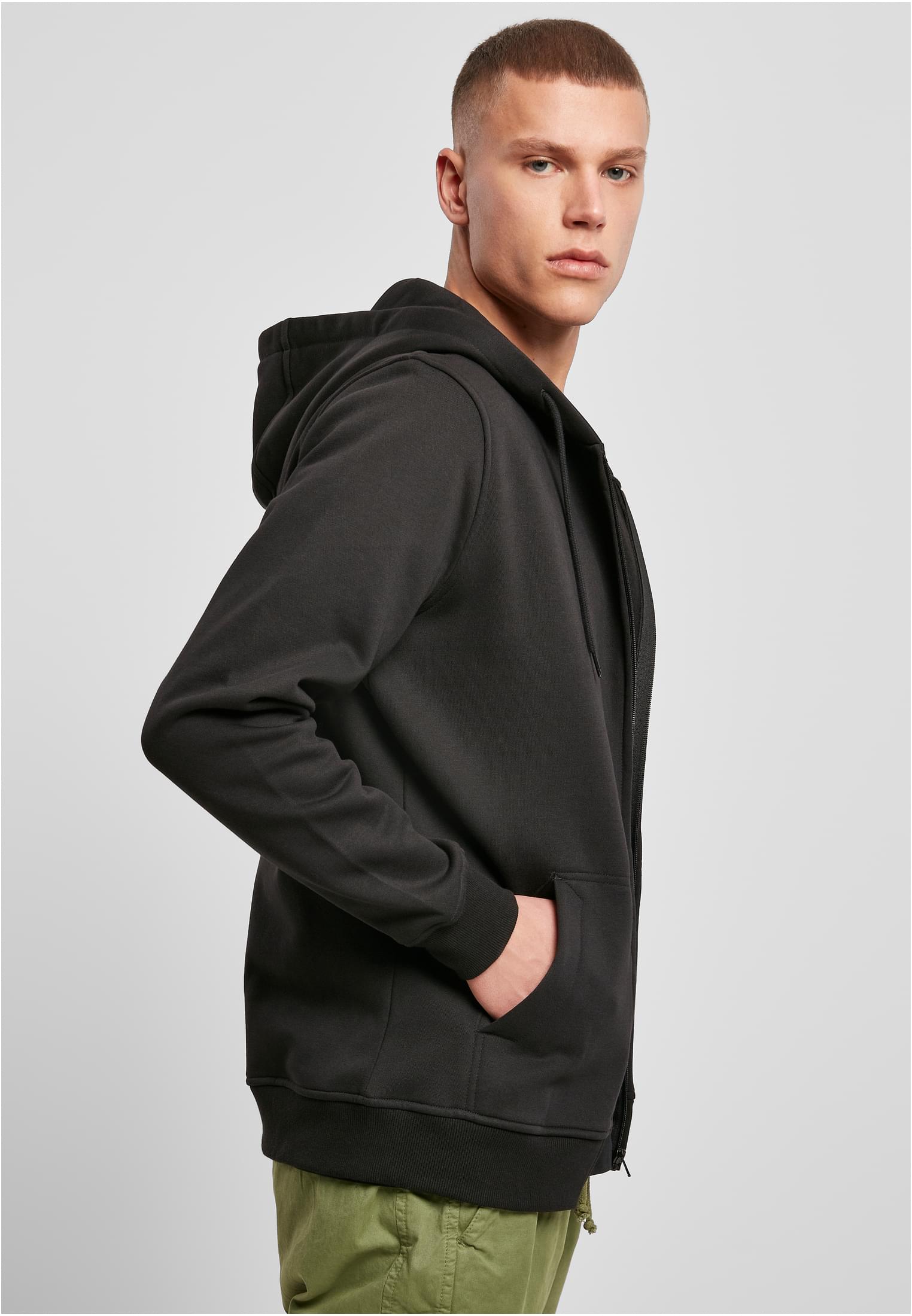 Heavy Zip Hoody black | black