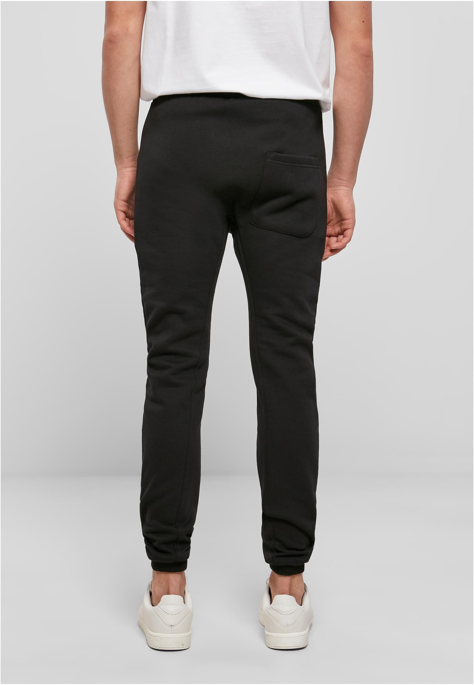Heavy Deep Crotch Sweatpants black | black
