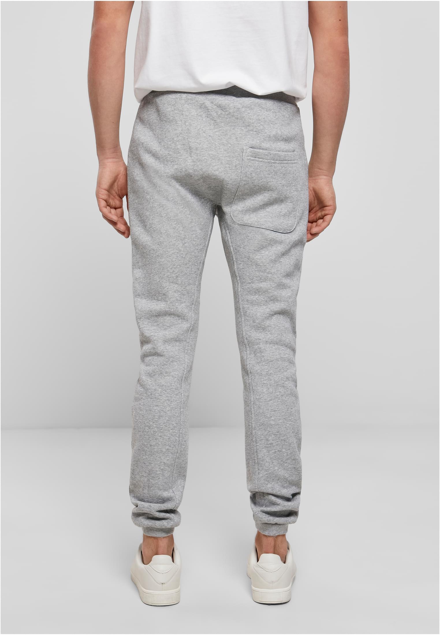 Heavy Deep Crotch Sweatpants heather grey | heather grey