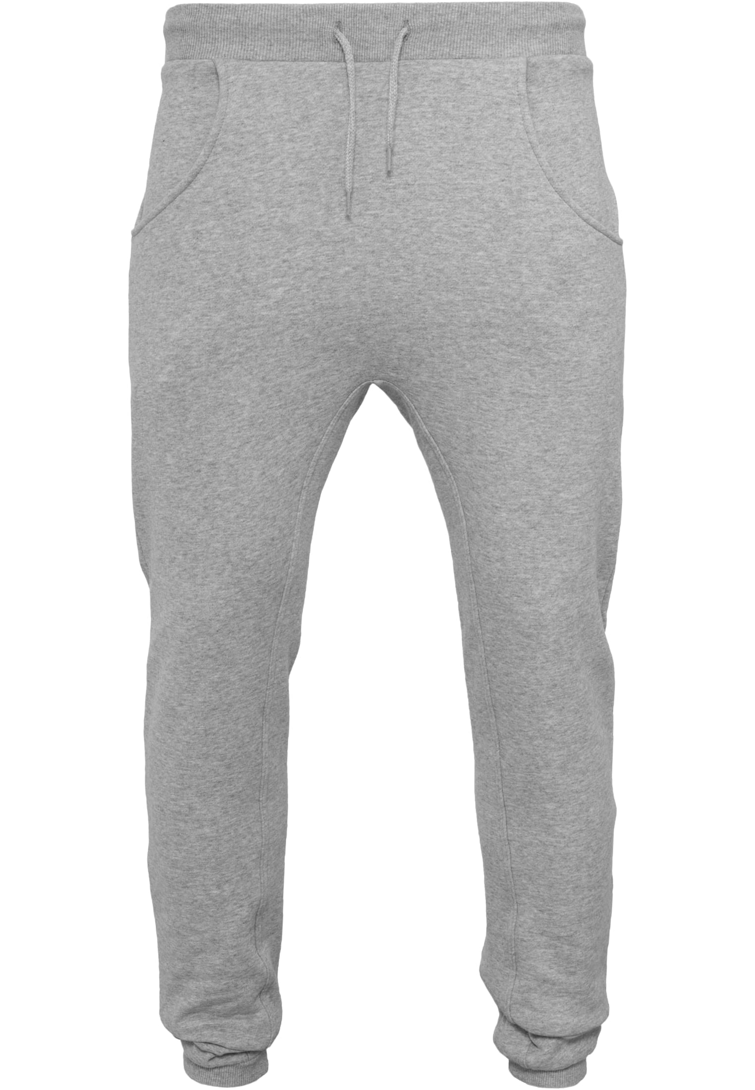 Heavy Deep Crotch Sweatpants heather grey | heather grey