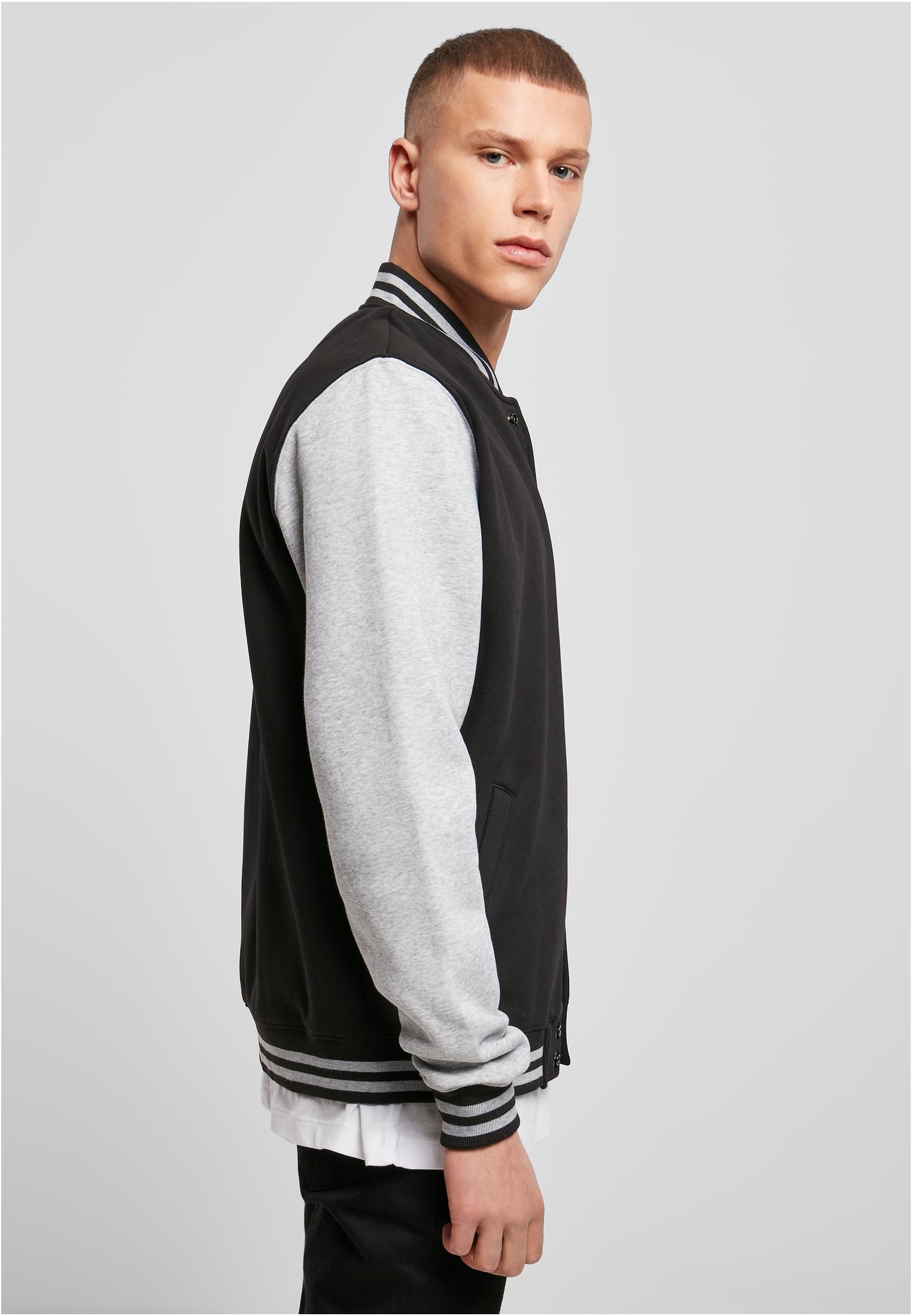 Sweat College Jacket black/h.grey | black/h.grey