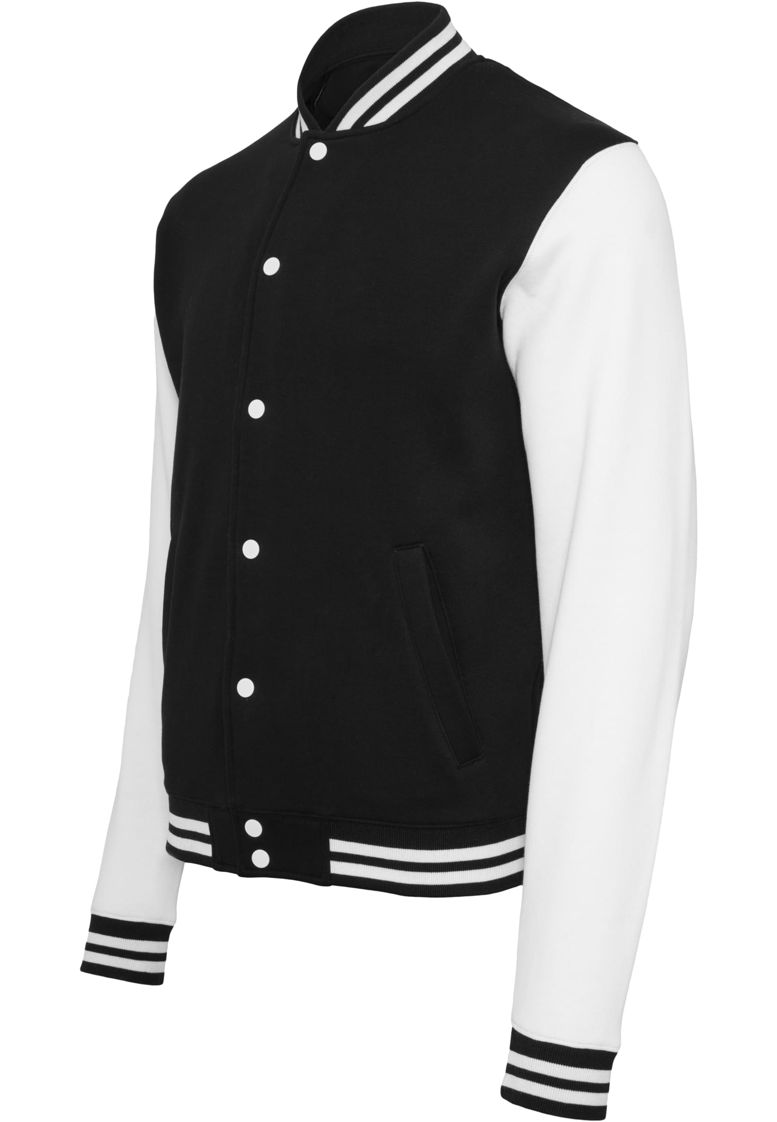Sweat College Jacket blk/wht | blk/wht