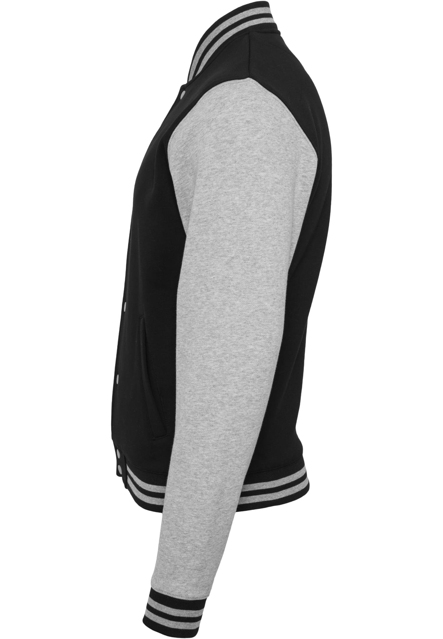 Sweat College Jacket blk/gry | blk/gry