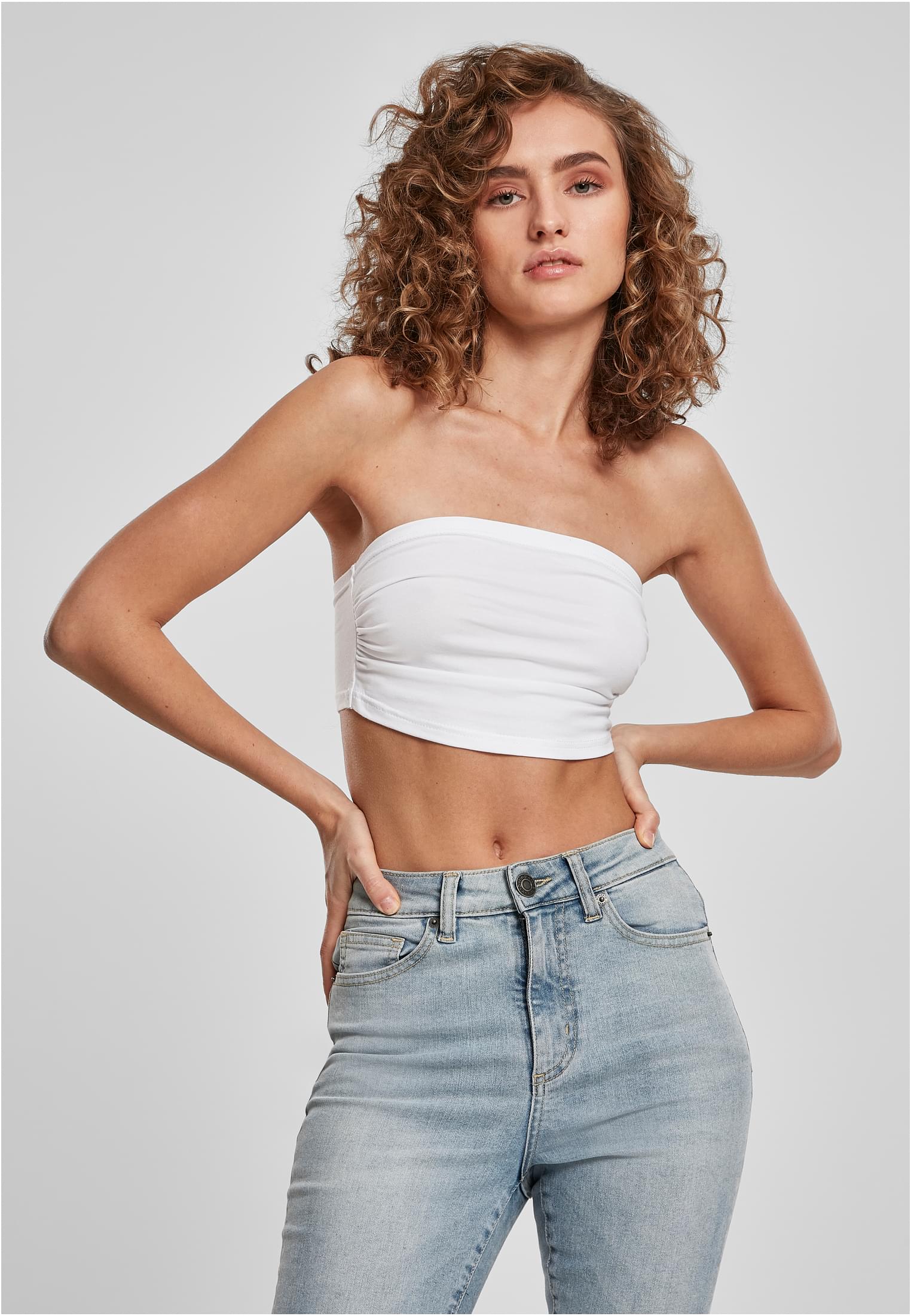 Ladies Bandeau white | white