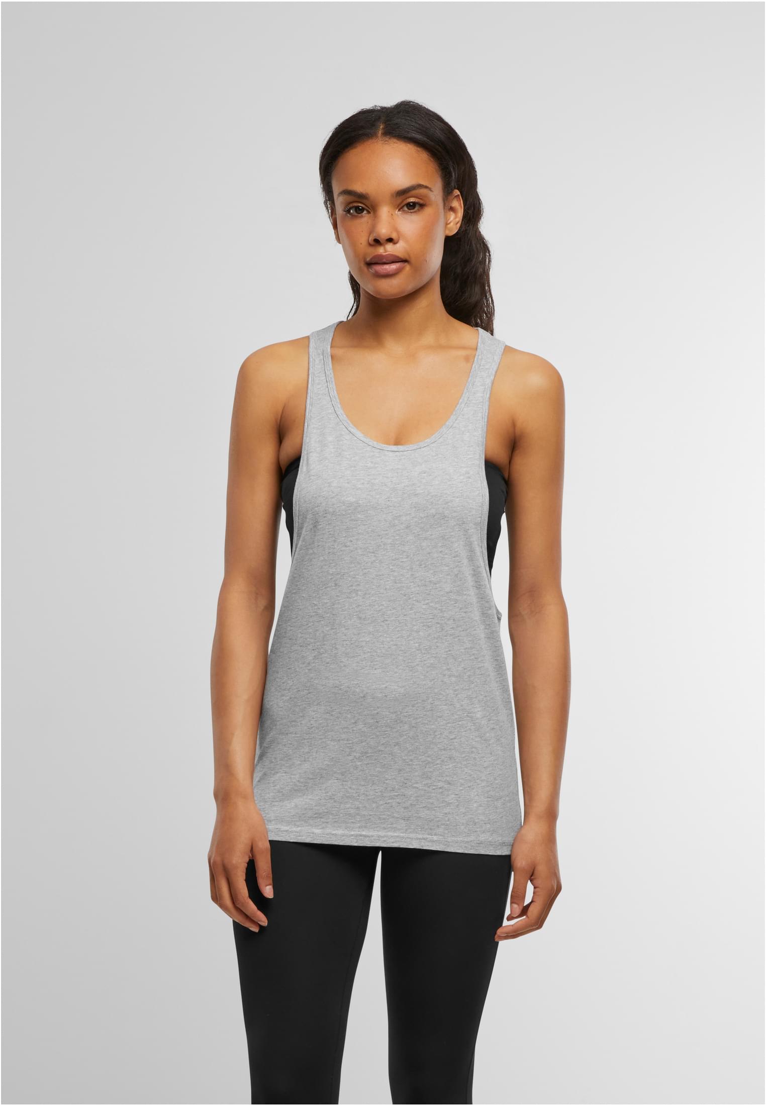 Ladies Loose Tank heather grey | heather grey