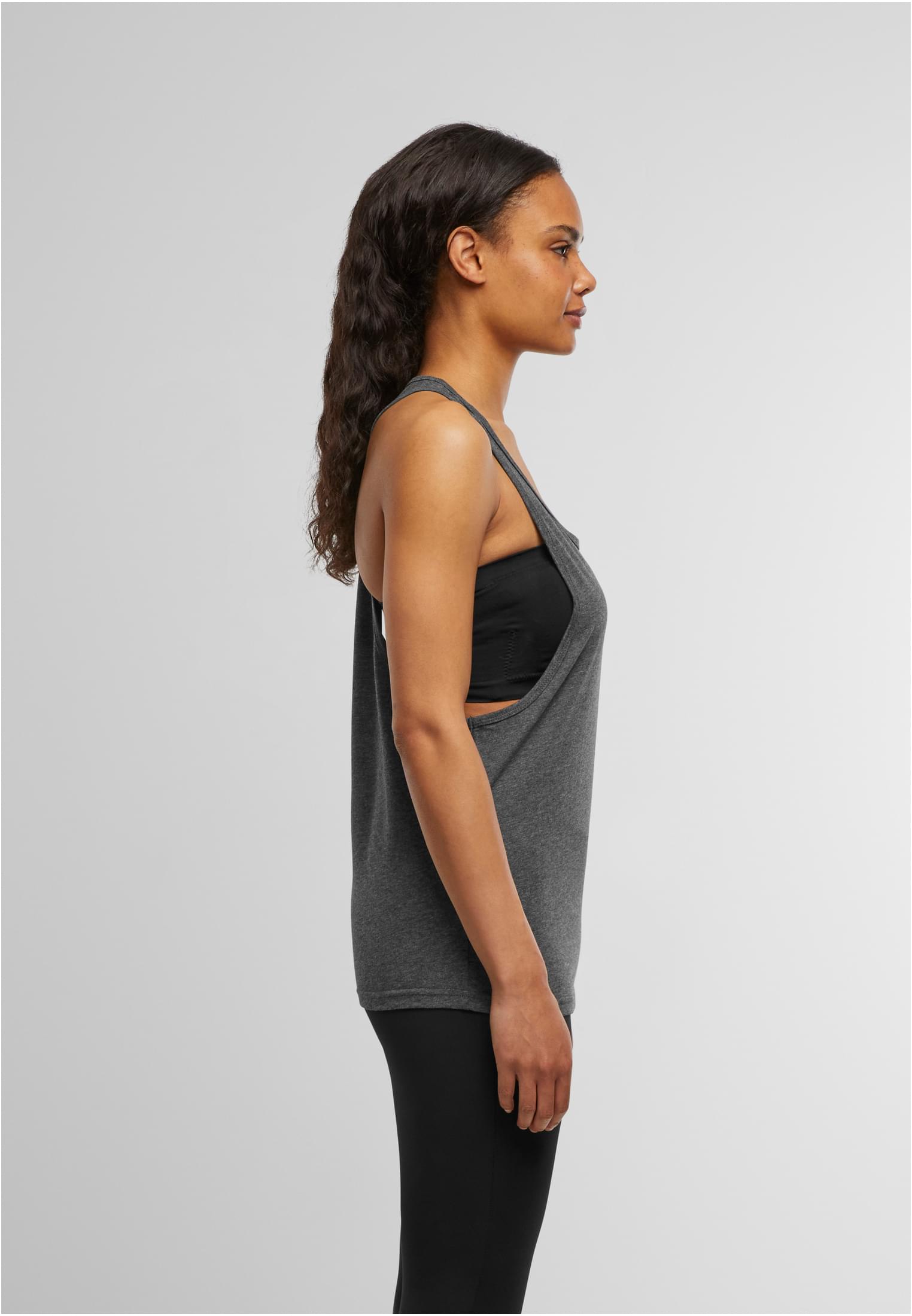 Ladies Loose Tank charcoal | charcoal