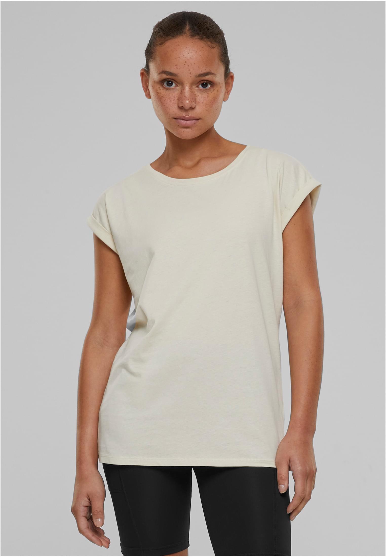 Ladies Extended Shoulder Tee whitesand | whitesand