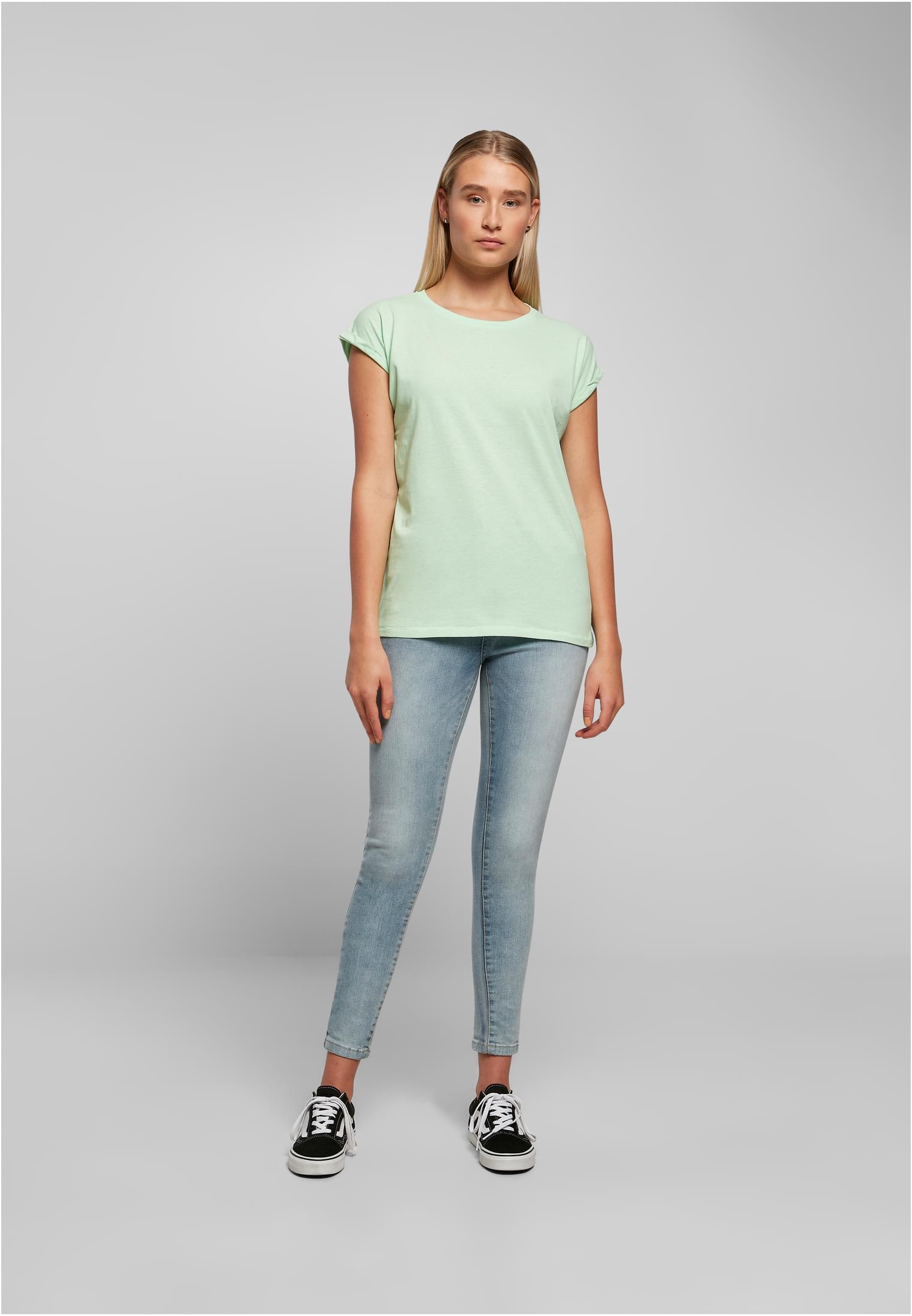 Ladies Extended Shoulder Tee neo mint | neo mint