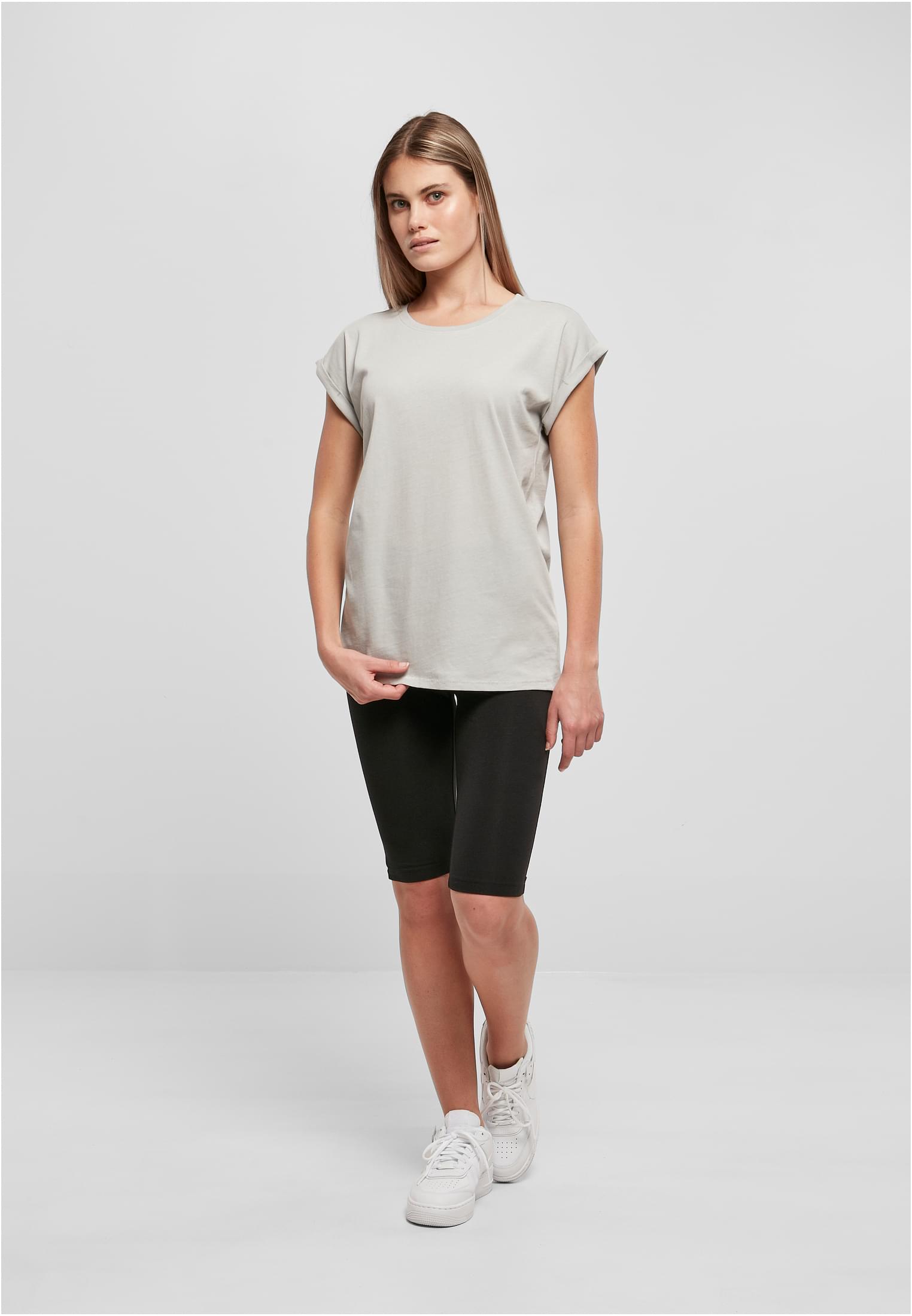 Ladies Extended Shoulder Tee lightasphalt | lightasphalt