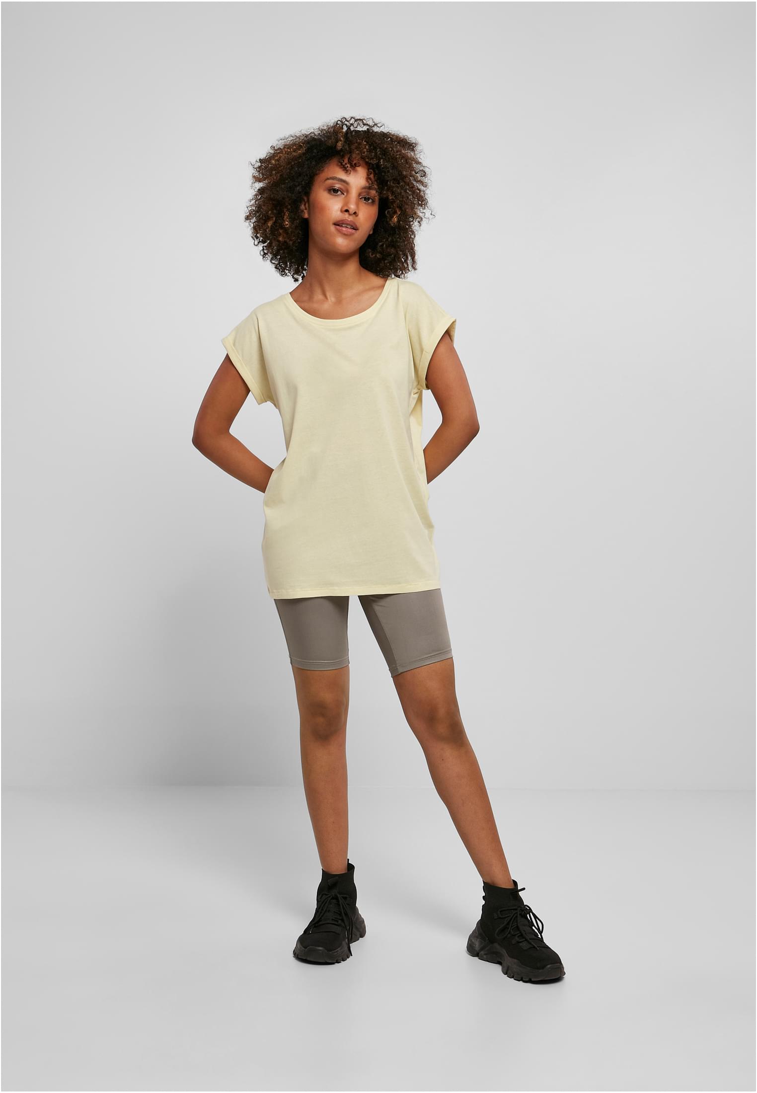 Ladies Extended Shoulder Tee softyellow | softyellow