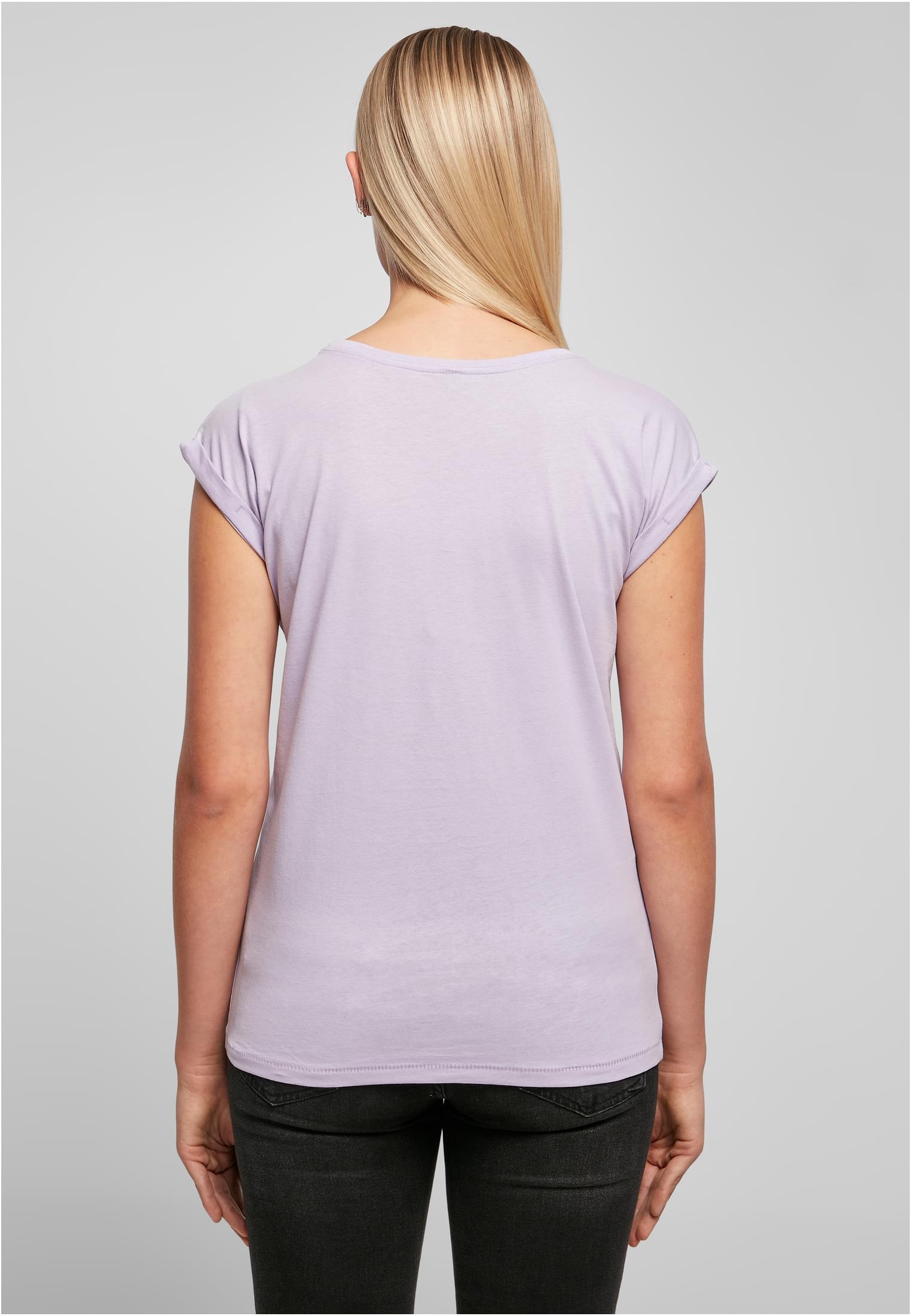 Ladies Extended Shoulder Tee lilac | lilac