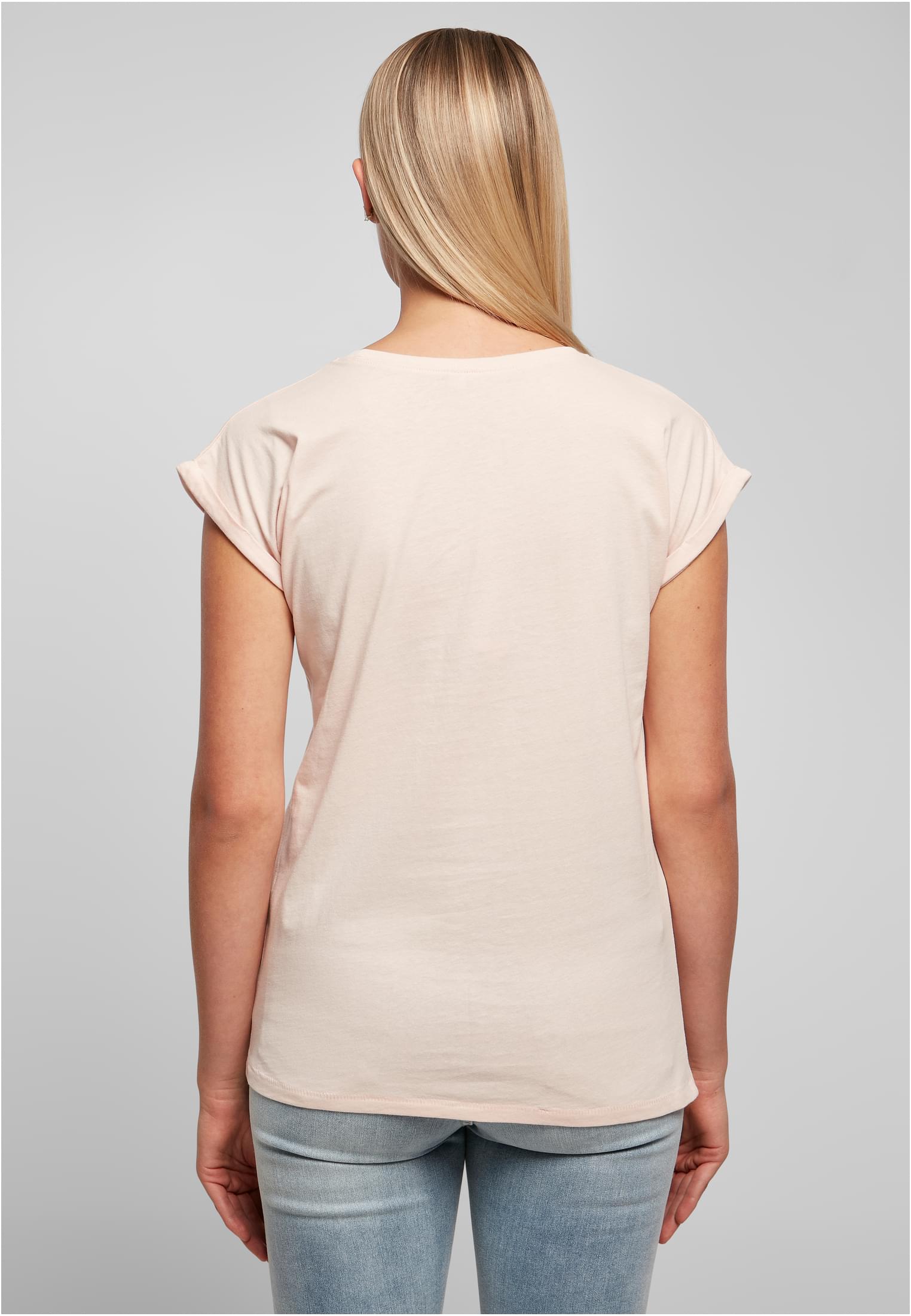Ladies Extended Shoulder Tee pink | pink