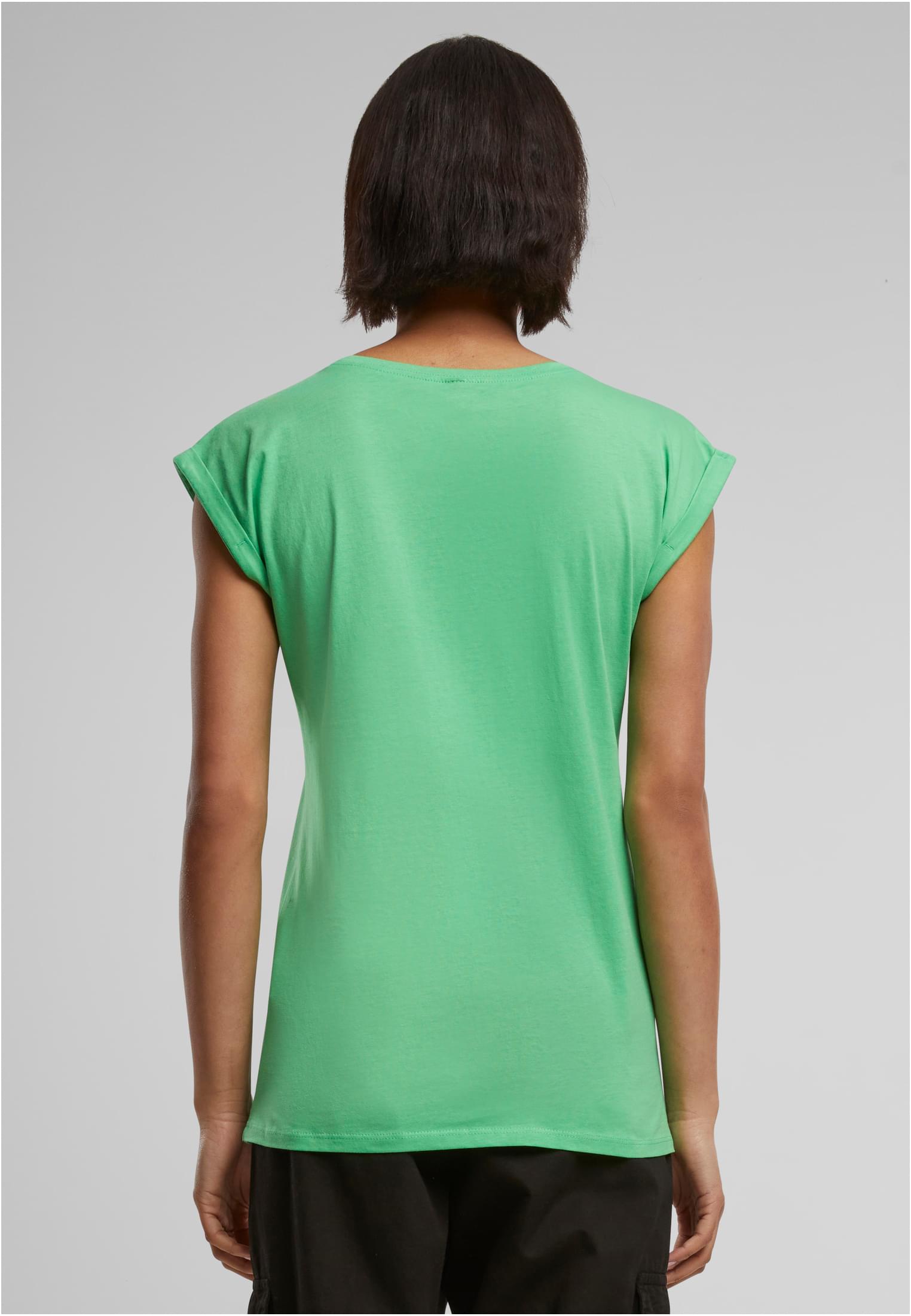 Ladies Extended Shoulder Tee fresh green | fresh green