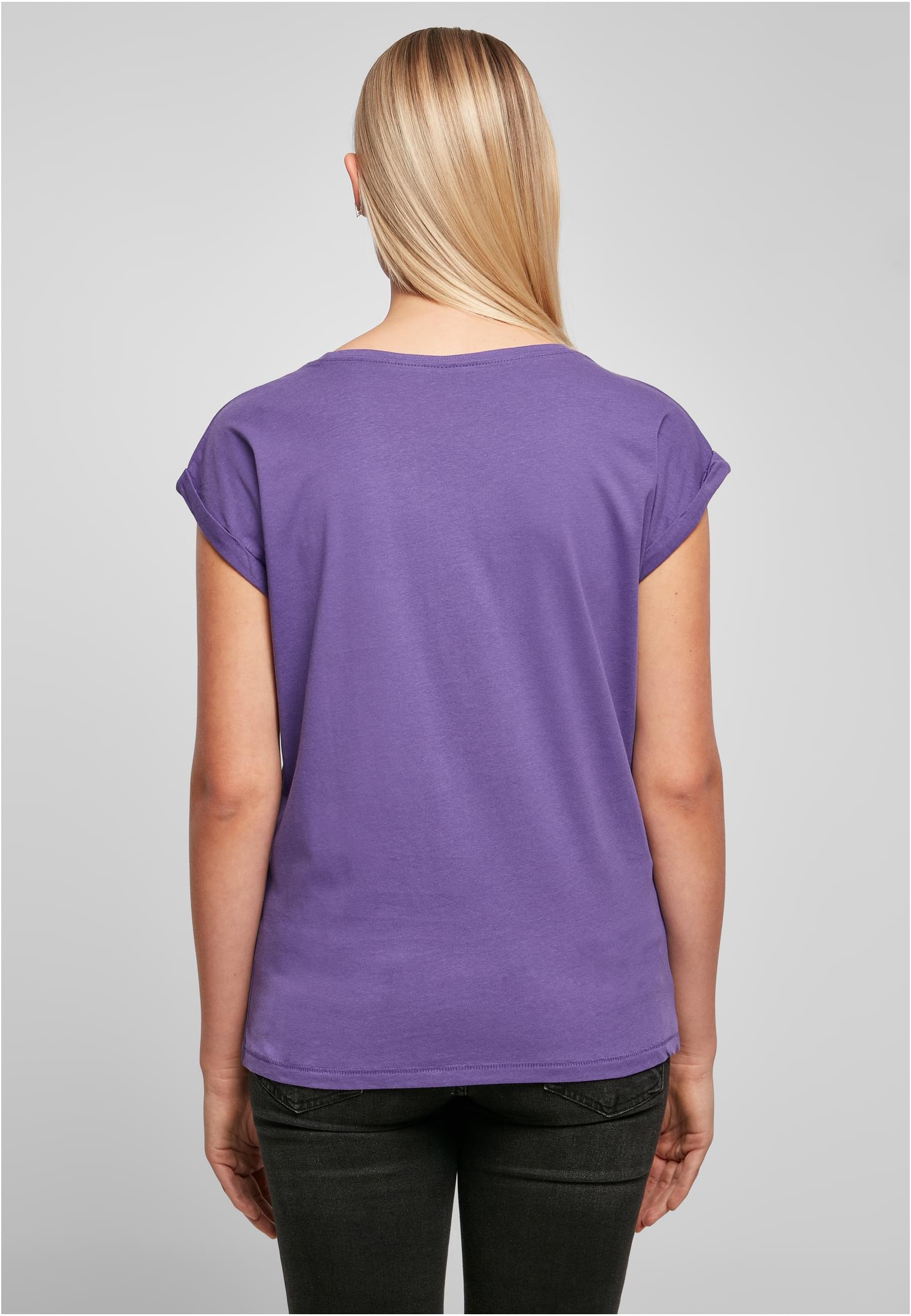 Ladies Extended Shoulder Tee ultraviolet | ultraviolet