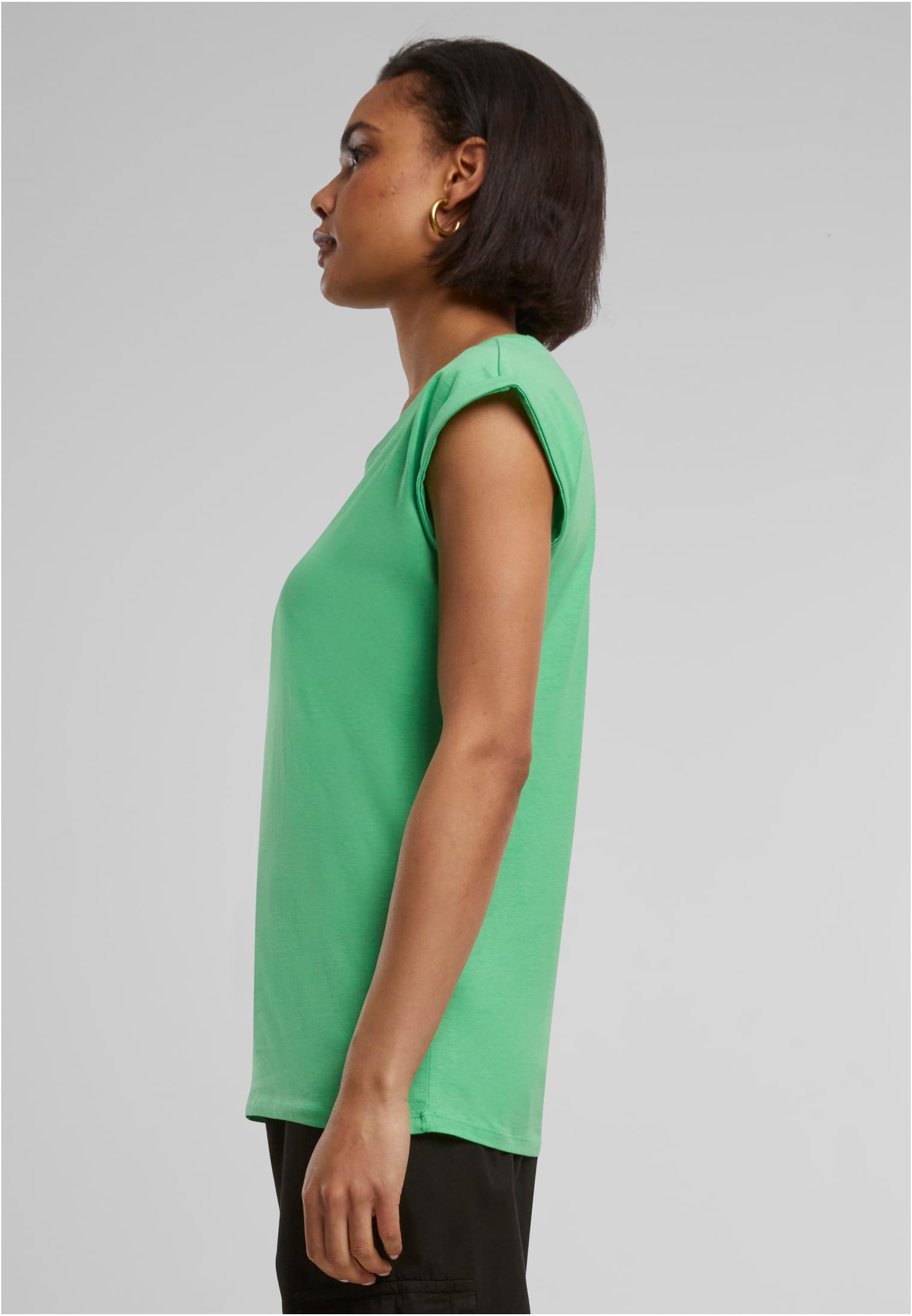 Ladies Extended Shoulder Tee fresh green | fresh green