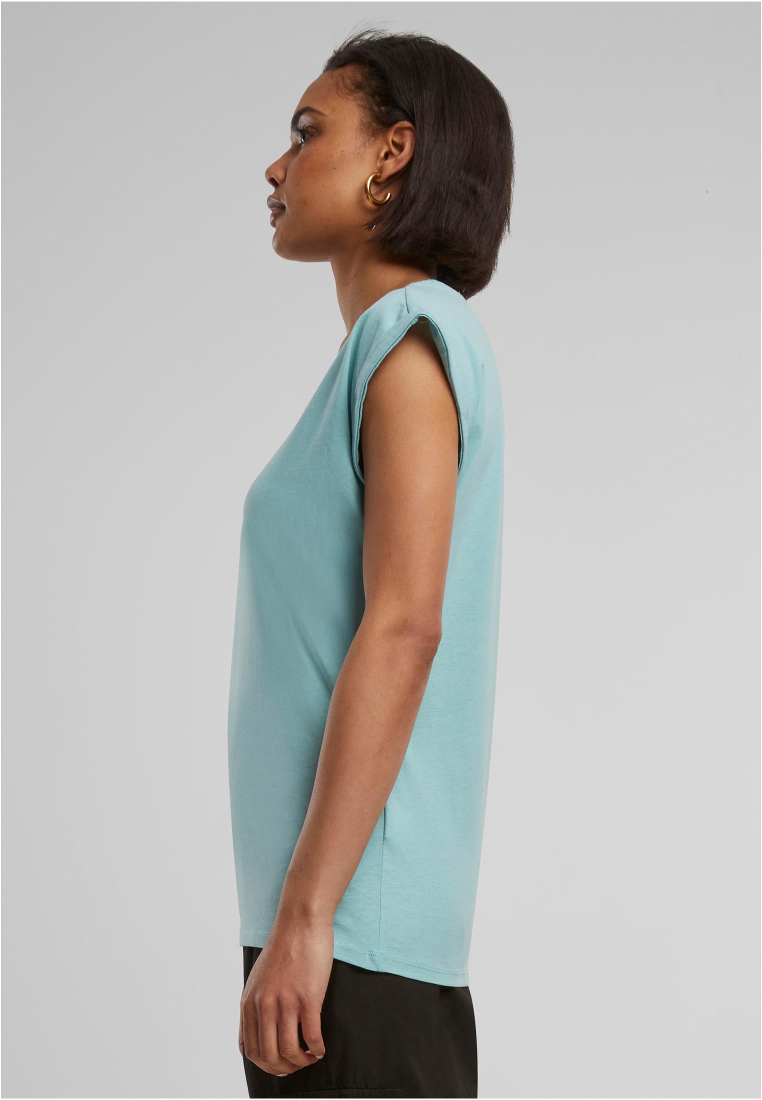 Ladies Extended Shoulder Tee bluemint | bluemint