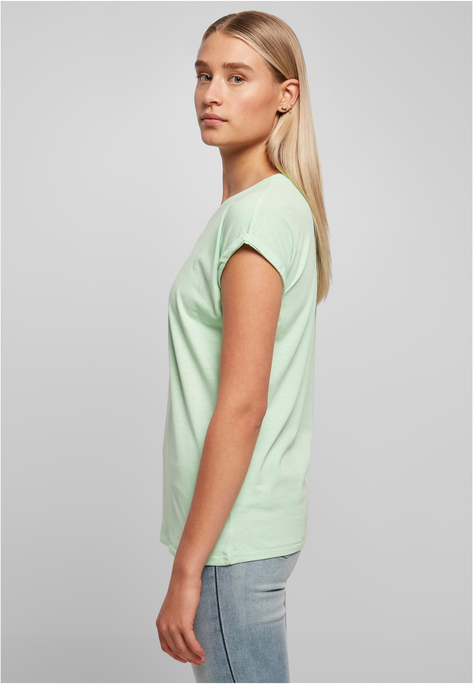 Ladies Extended Shoulder Tee neo mint | neo mint