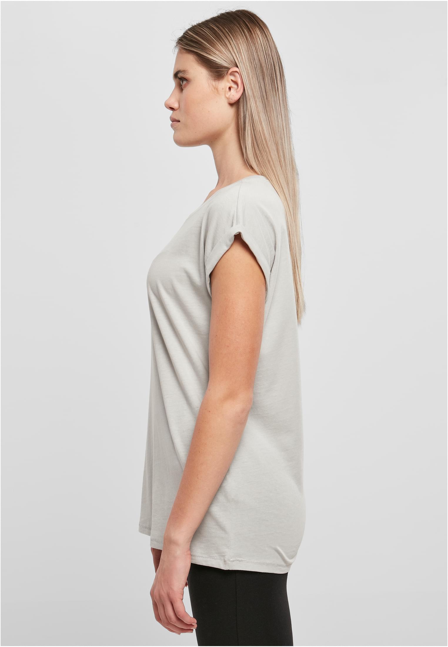 Ladies Extended Shoulder Tee lightasphalt | lightasphalt