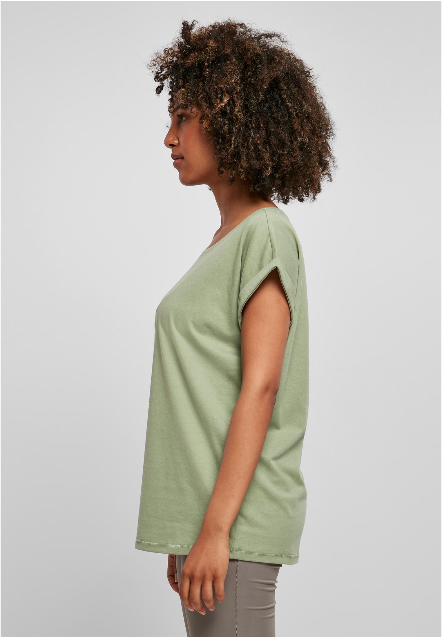 Ladies Extended Shoulder Tee softsalvia | softsalvia