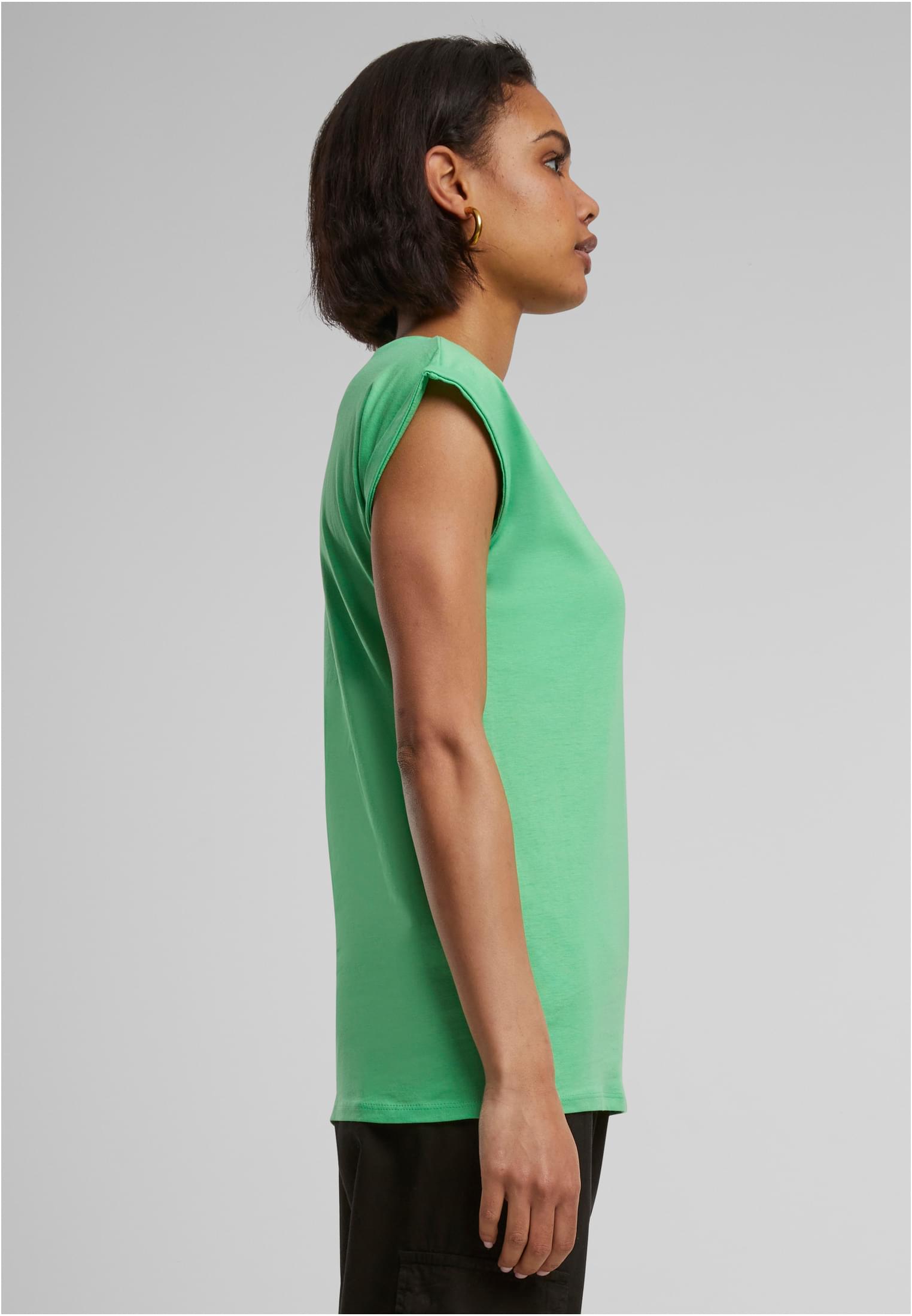 Ladies Extended Shoulder Tee fresh green | fresh green