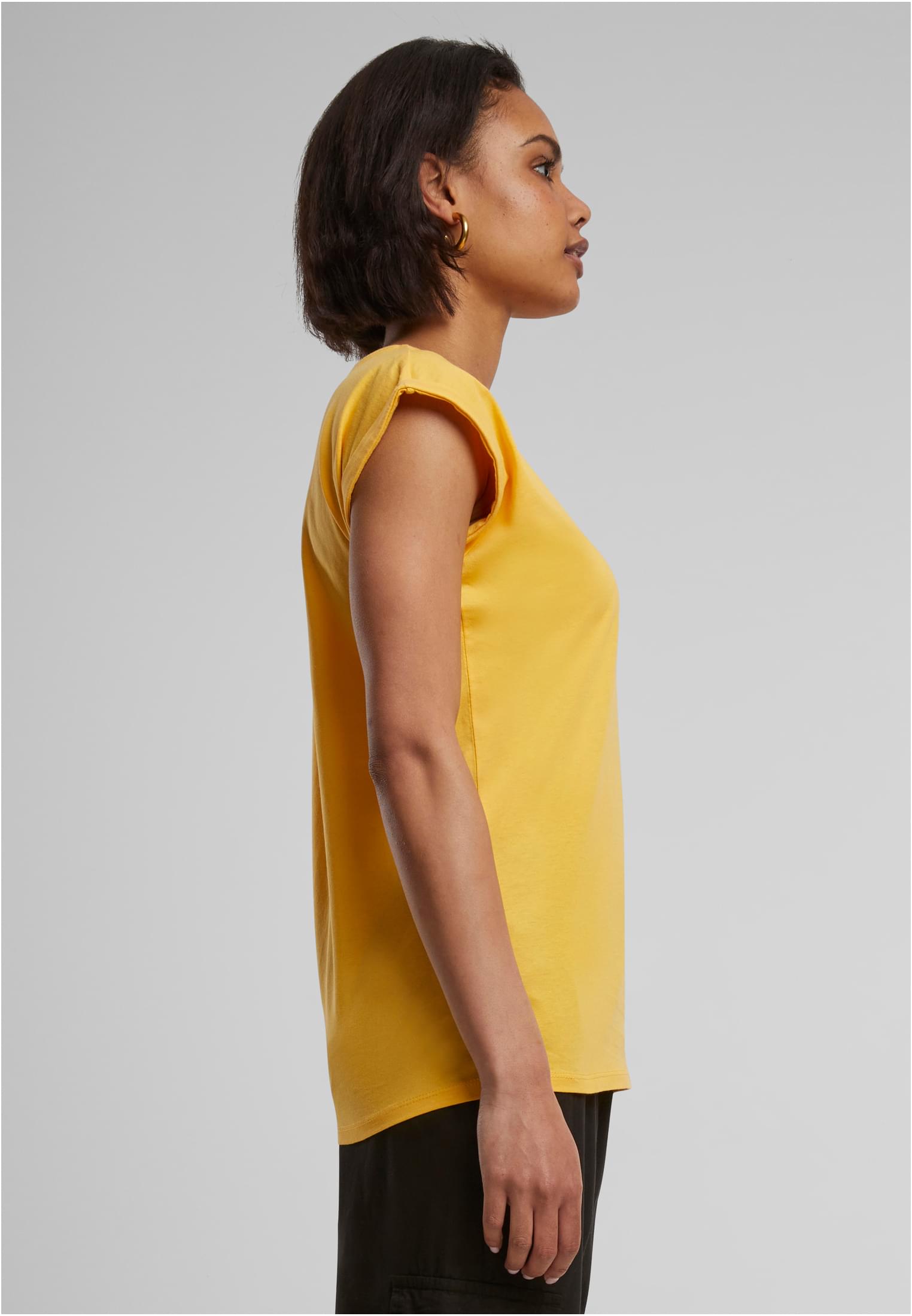 Ladies Extended Shoulder Tee dimyellow | dimyellow