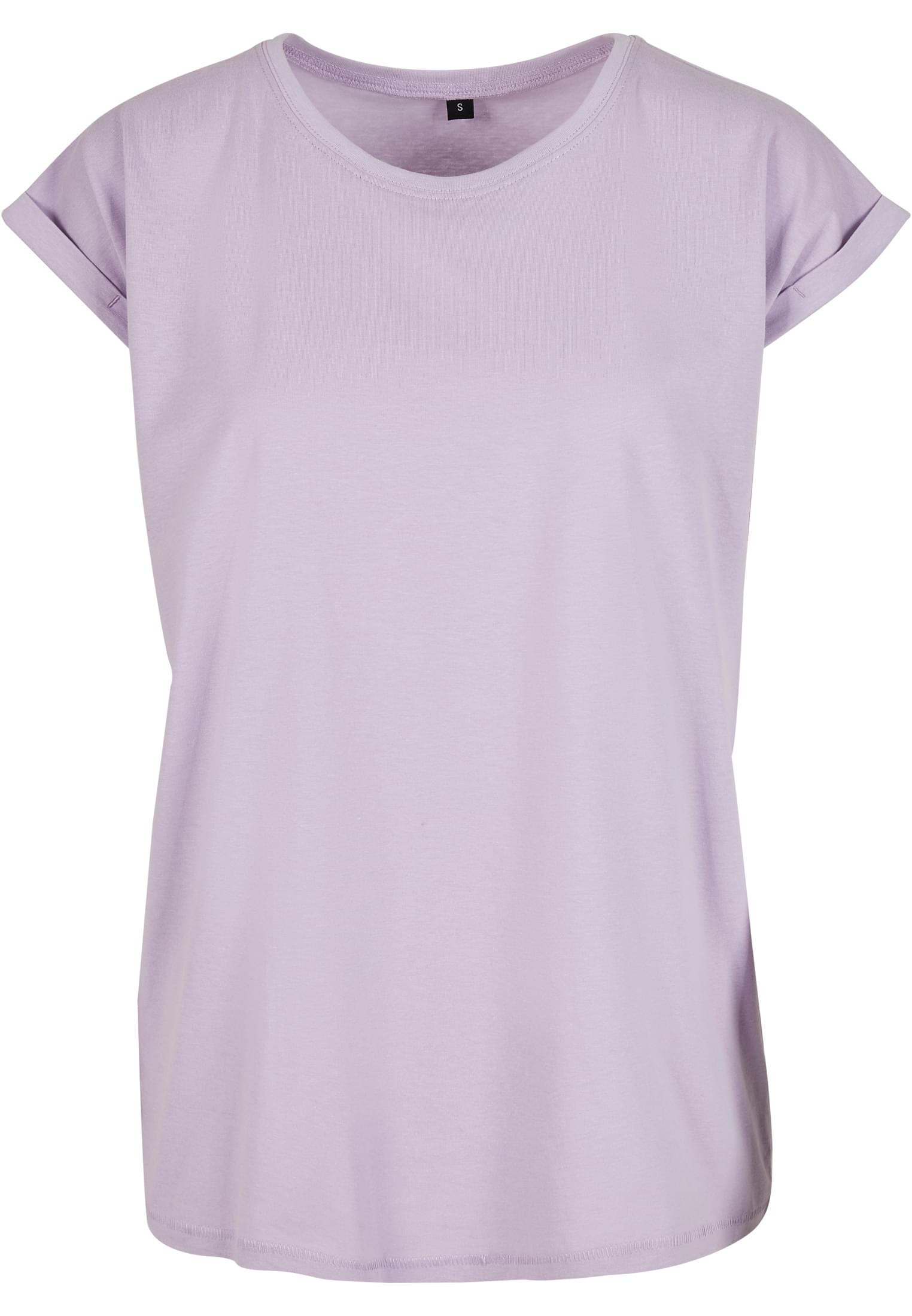 Ladies Extended Shoulder Tee lilac | lilac